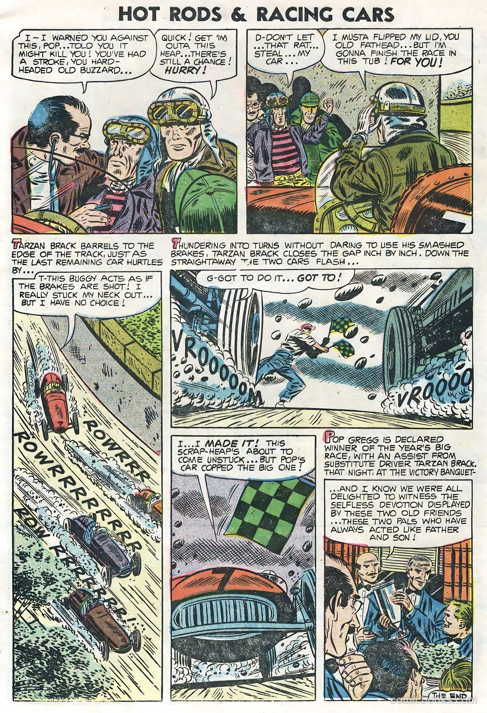 Hot Rods and Racing Cars #20 — page 9 of 35