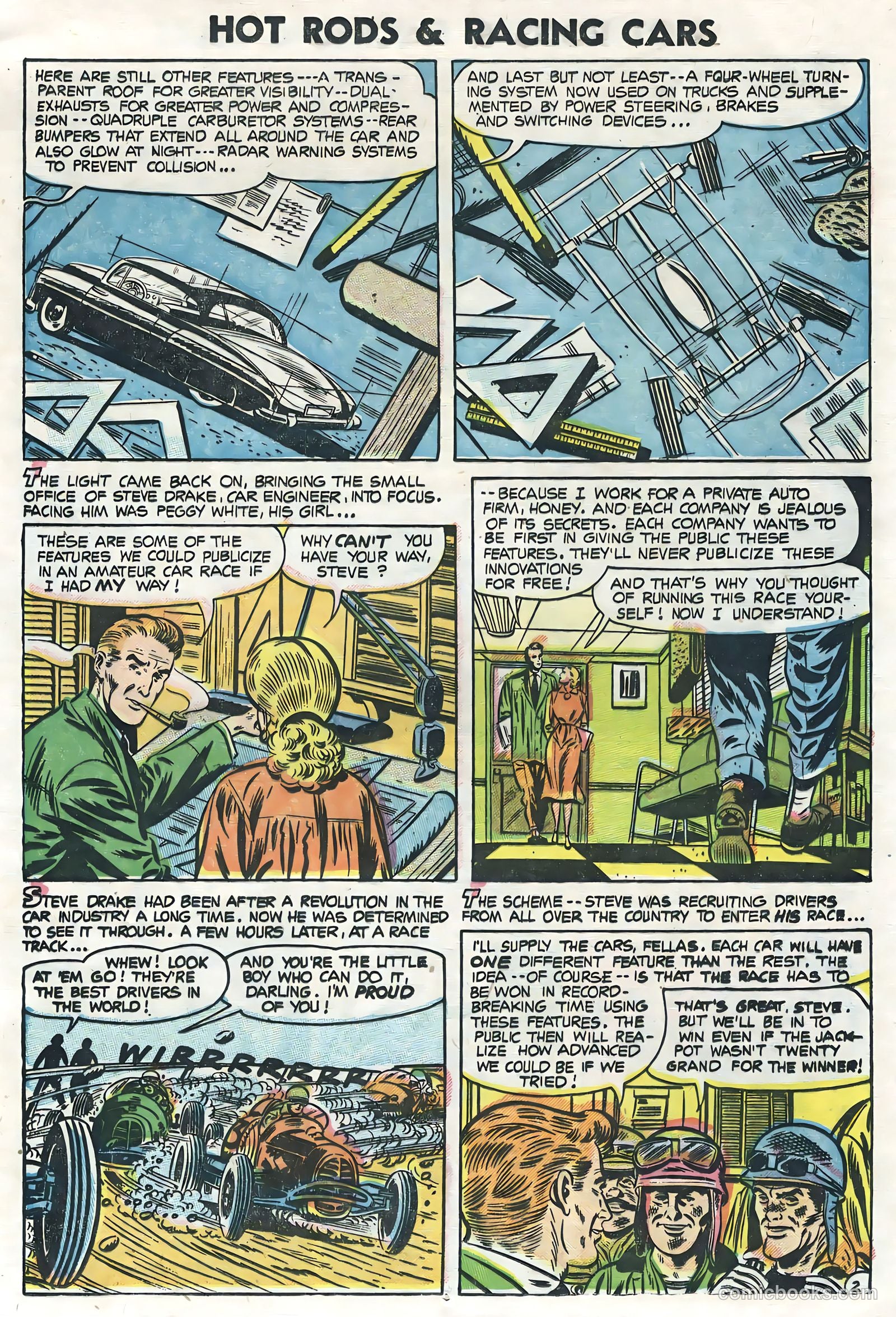 Hot Rods and Racing Cars #20 — page 13 of 35