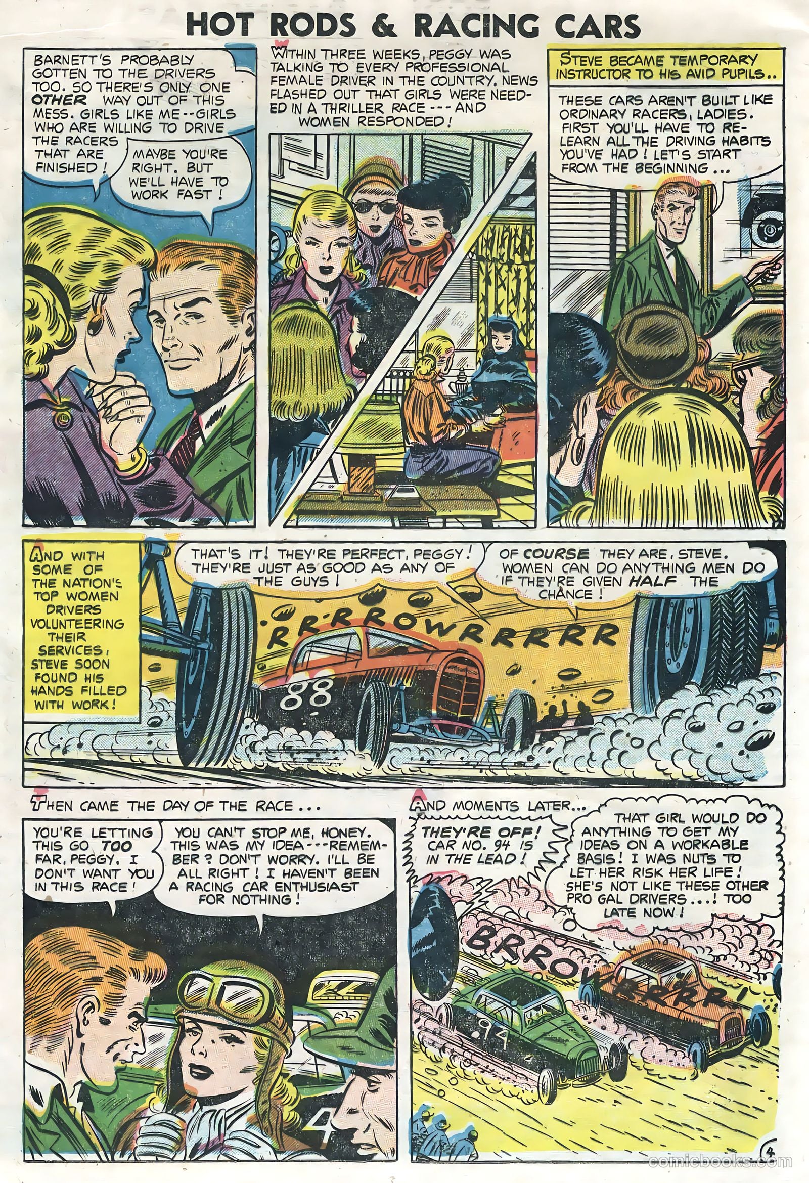 Hot Rods and Racing Cars #20 — page 16 of 35