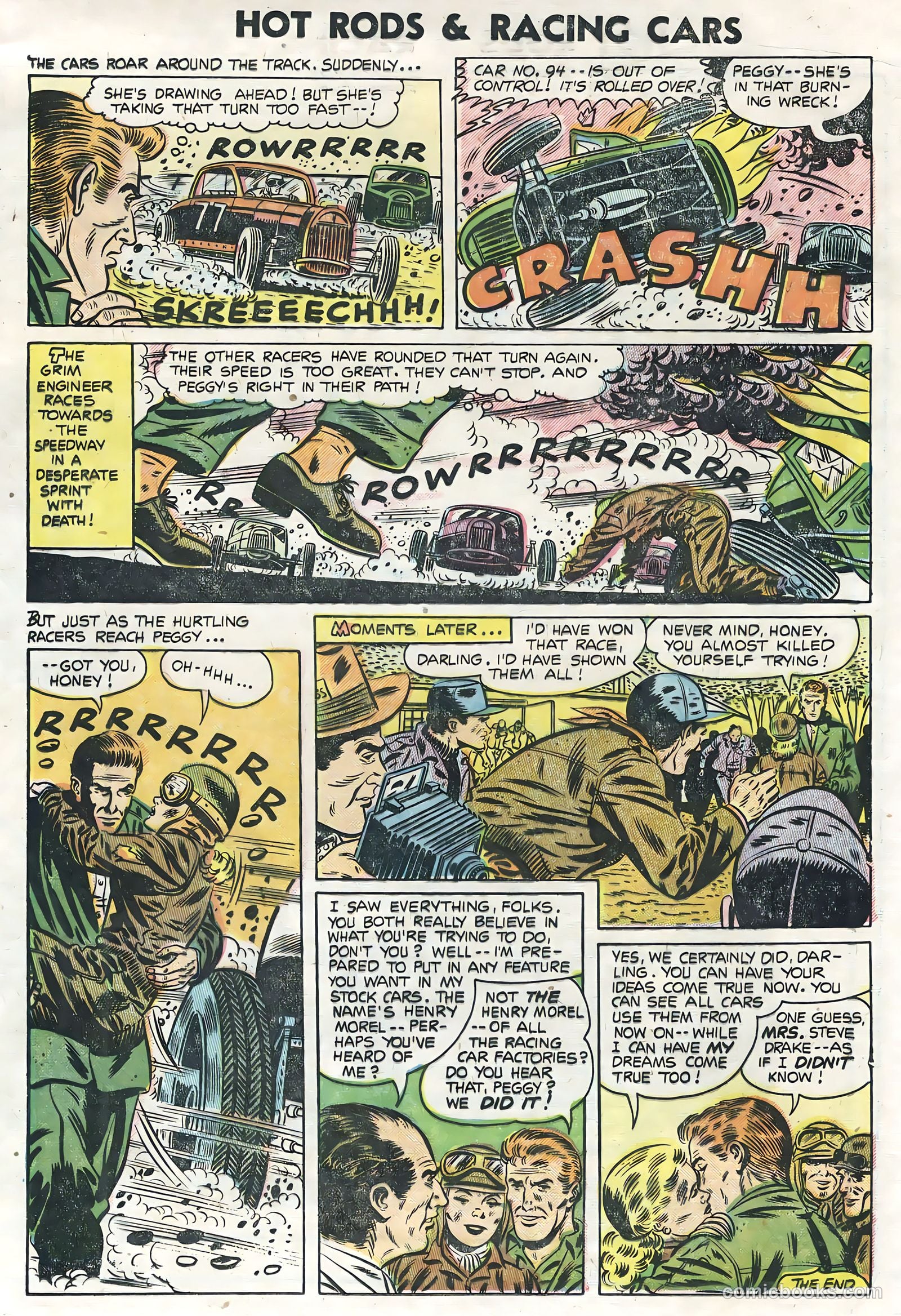 Hot Rods and Racing Cars #20 — page 17 of 35