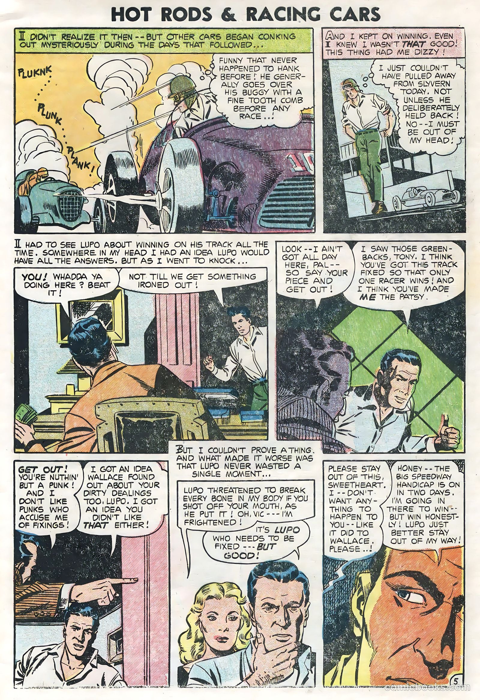 Hot Rods and Racing Cars #20 — page 28 of 35