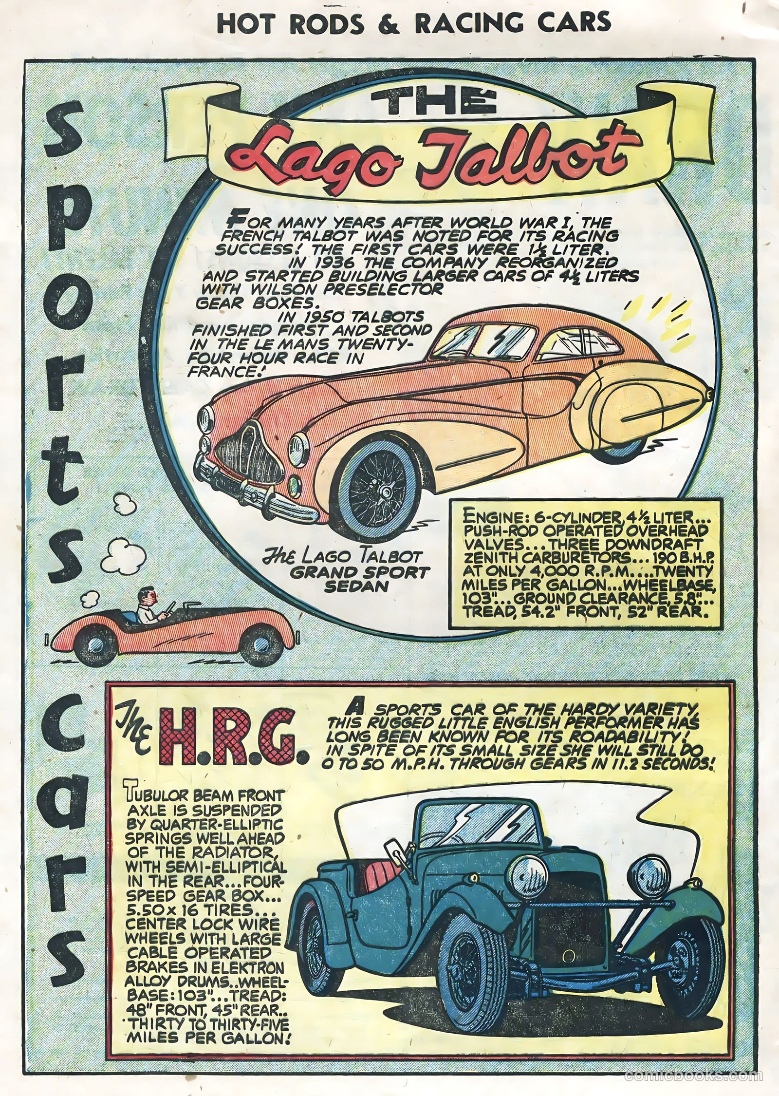 Hot Rods and Racing Cars #20 — page 31 of 35