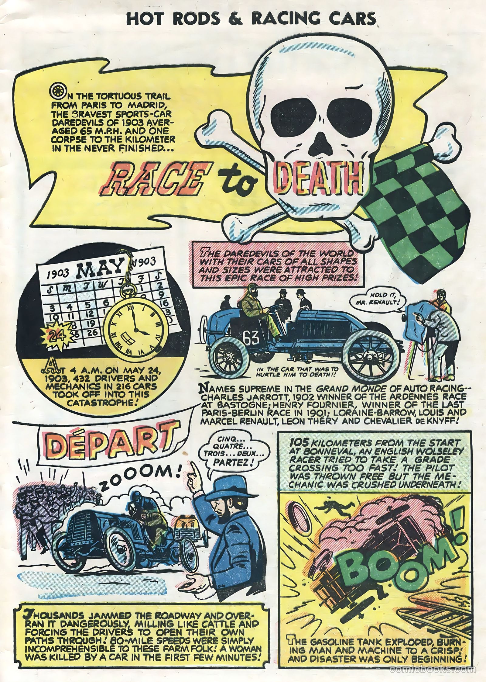 Hot Rods and Racing Cars #20 — page 32 of 35