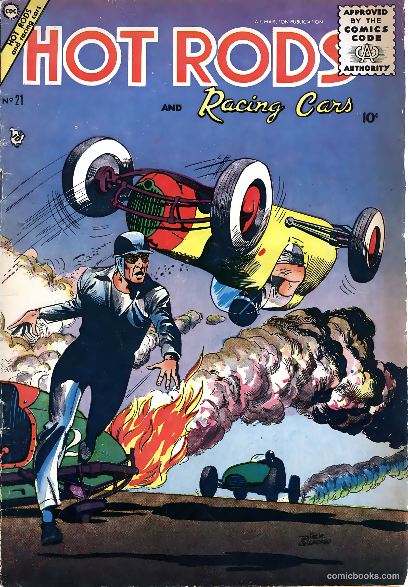 Hot Rods and Racing Cars #21 — page 1 of 36