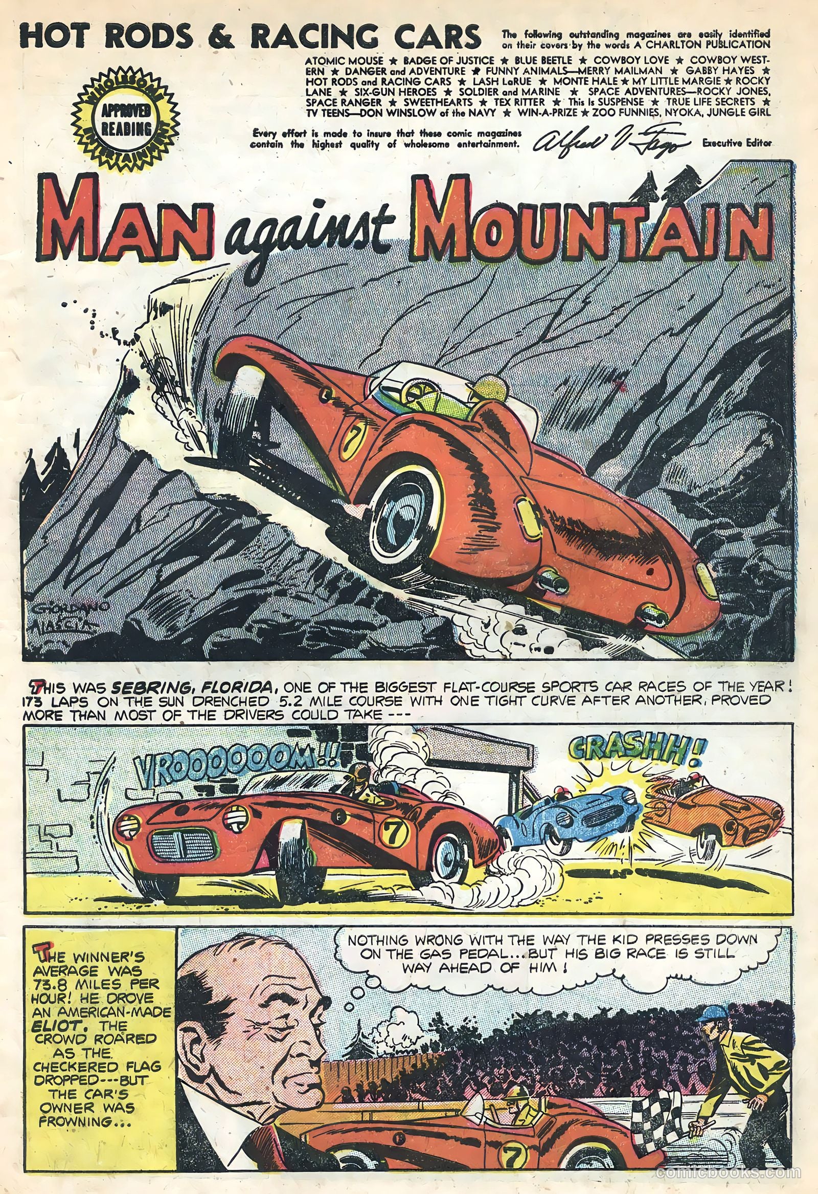 Hot Rods and Racing Cars #21 — page 3 of 36