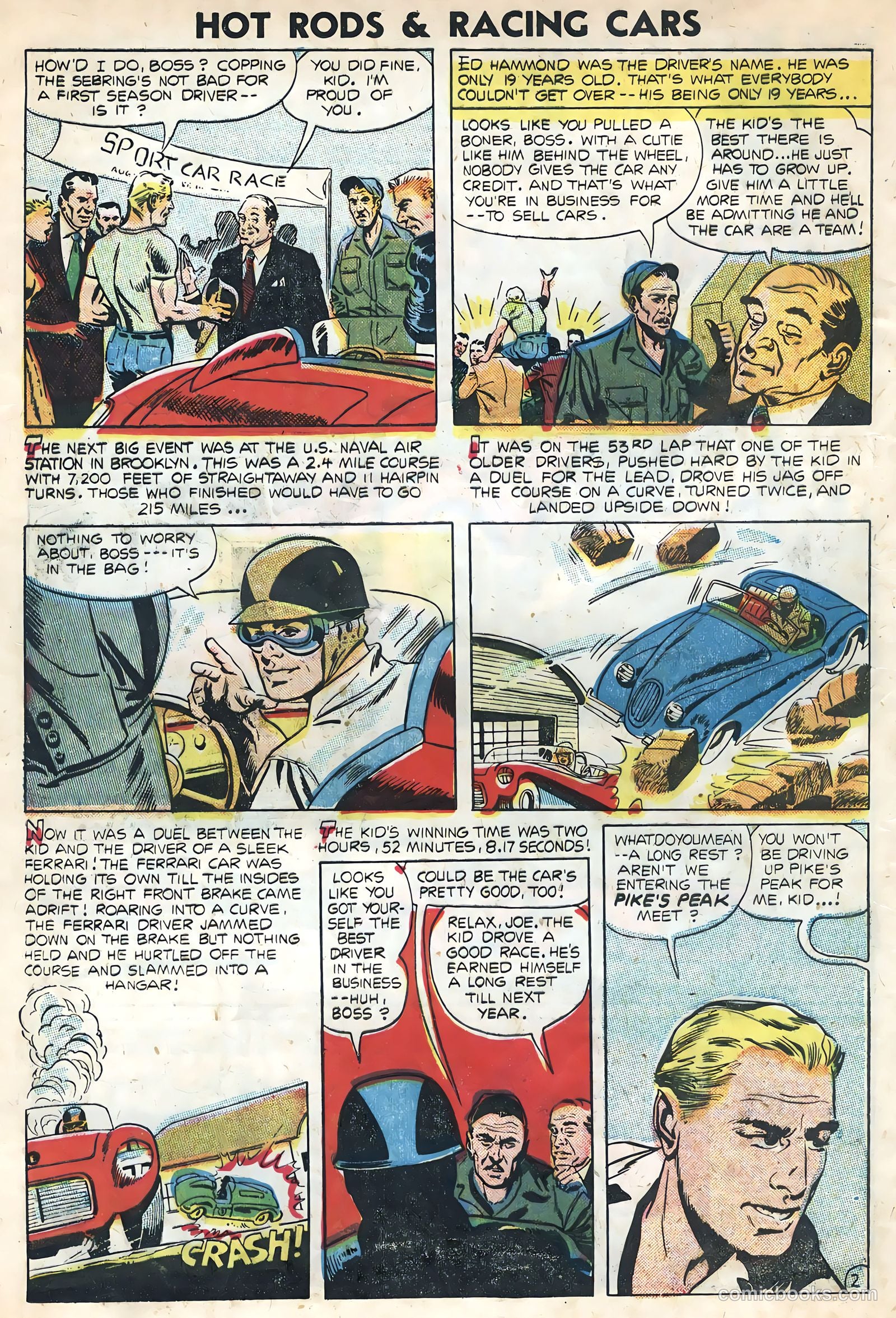 Hot Rods and Racing Cars #21 — page 4 of 36
