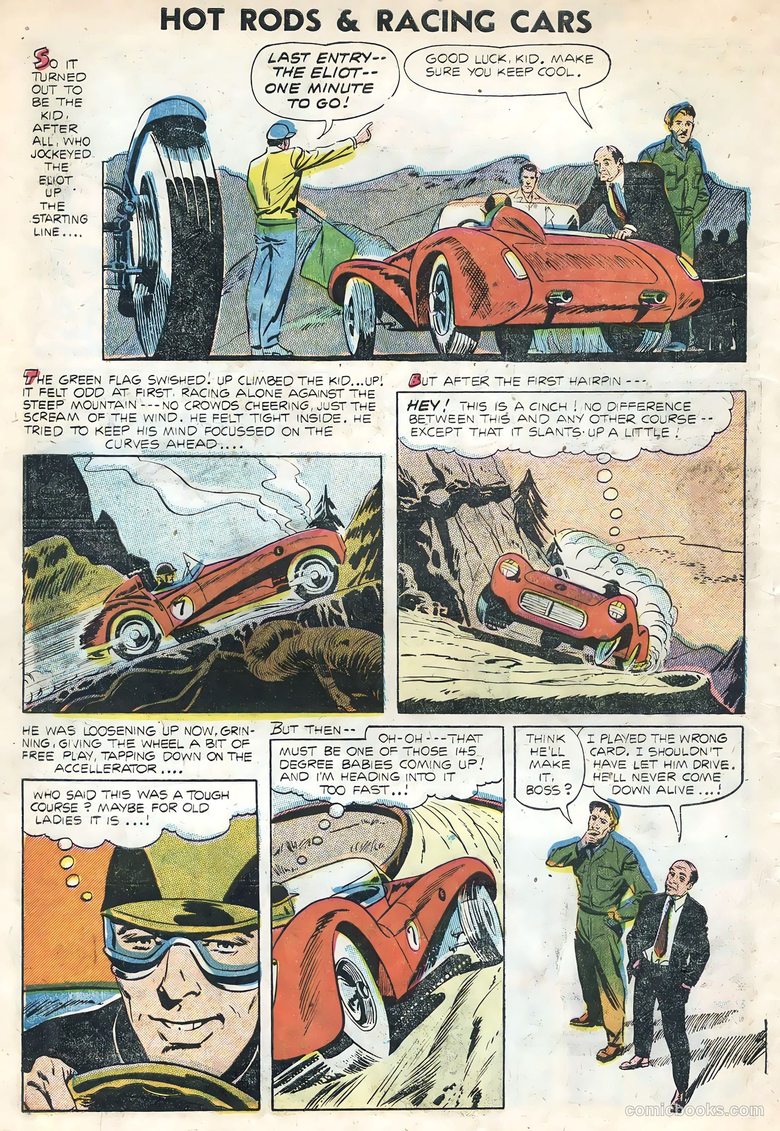 Hot Rods and Racing Cars #21 — page 6 of 36