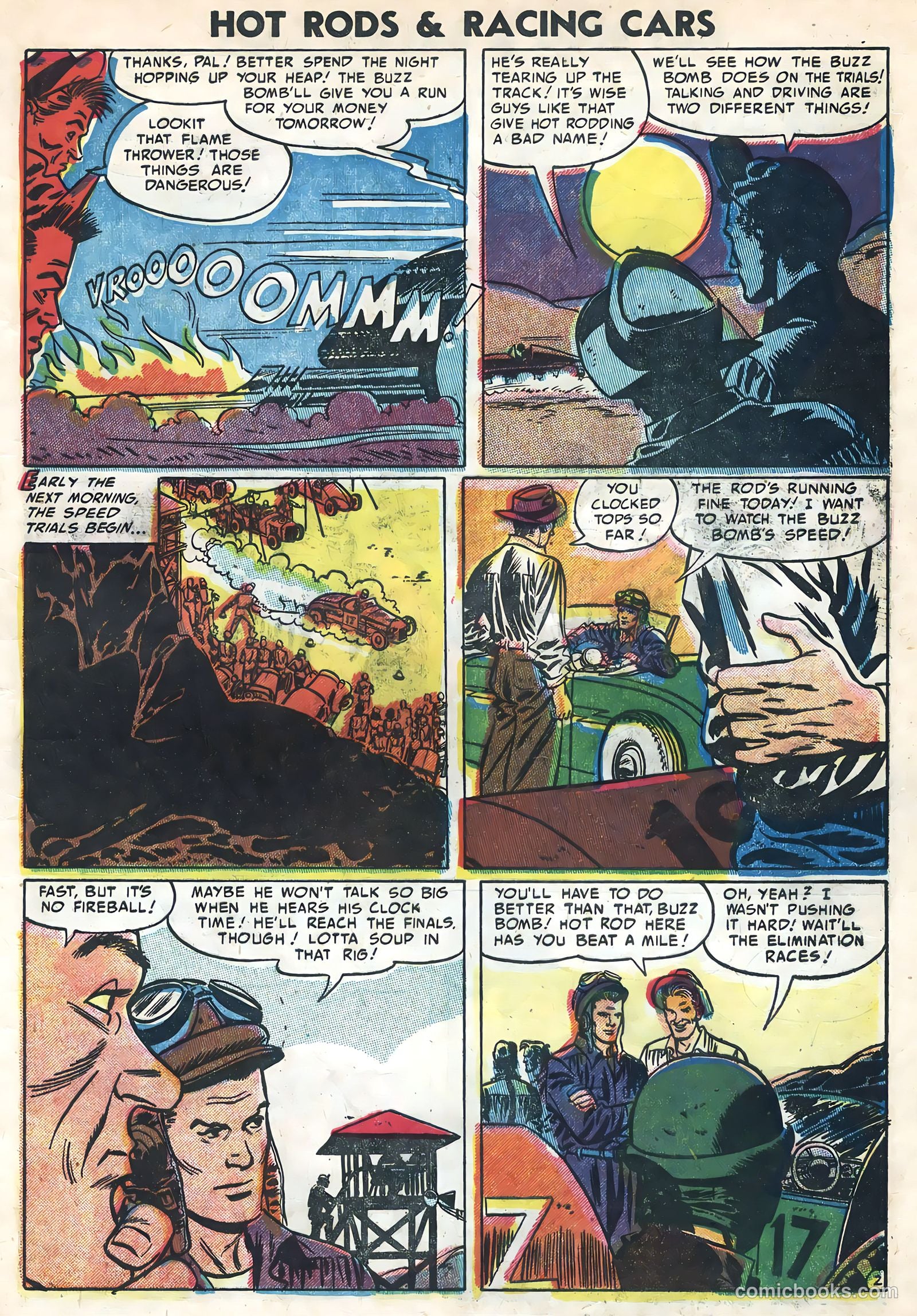 Hot Rods and Racing Cars #21 — page 9 of 36
