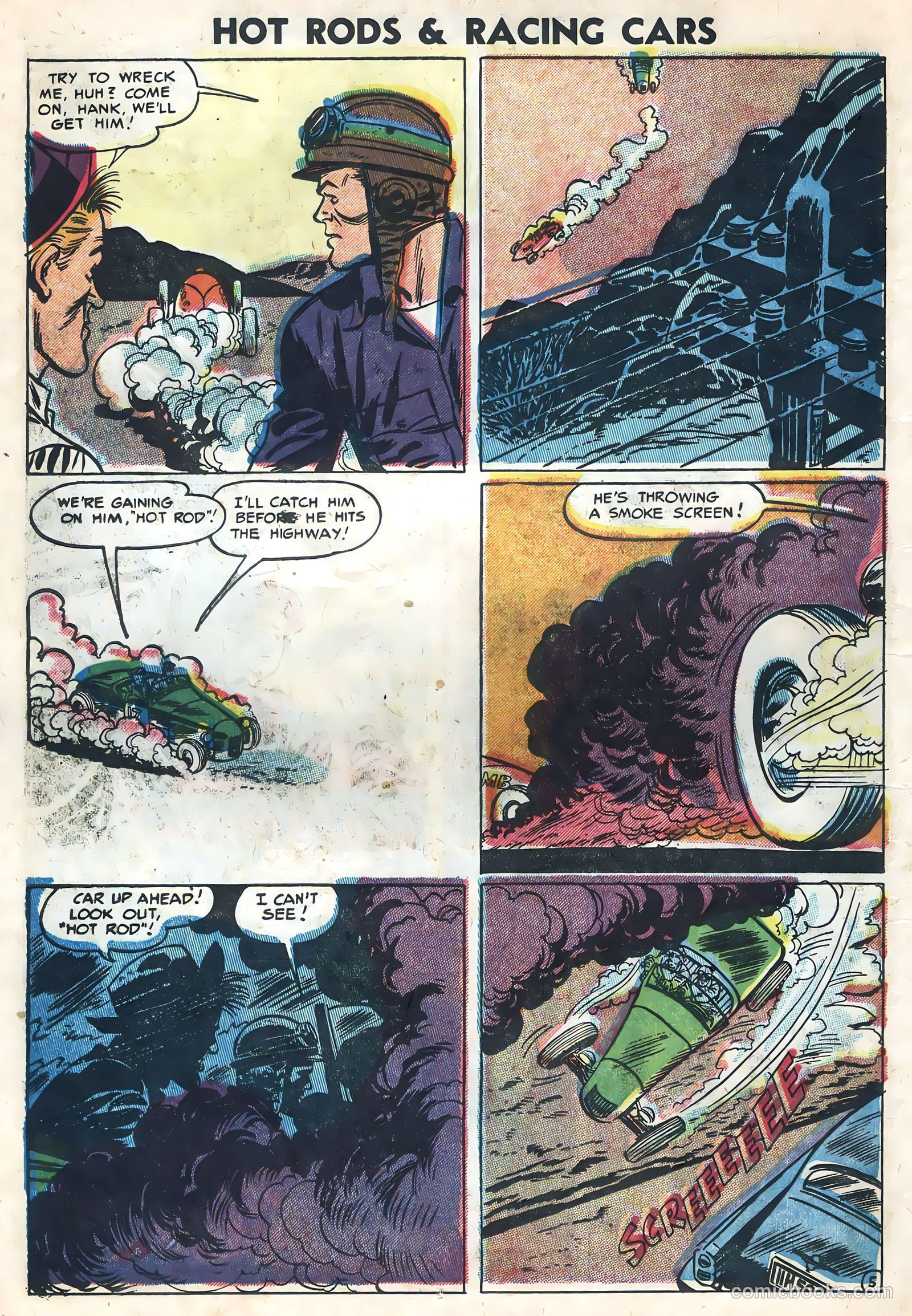 Hot Rods and Racing Cars #21 — page 12 of 36