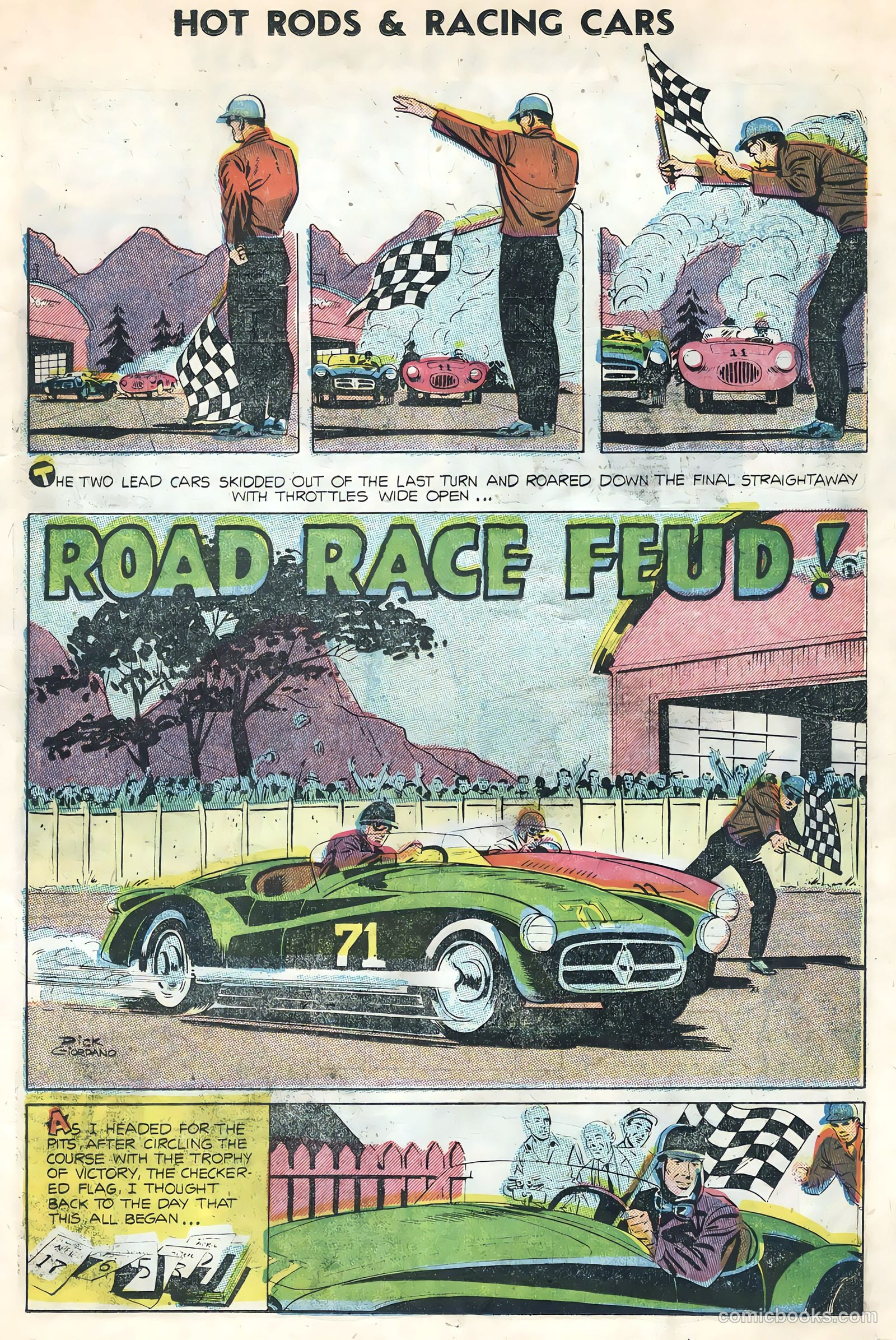 Hot Rods and Racing Cars #21 — page 15 of 36