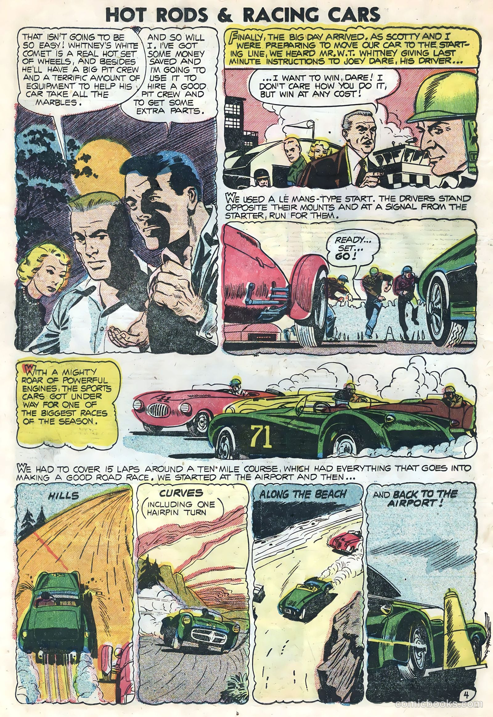 Hot Rods and Racing Cars #21 — page 18 of 36