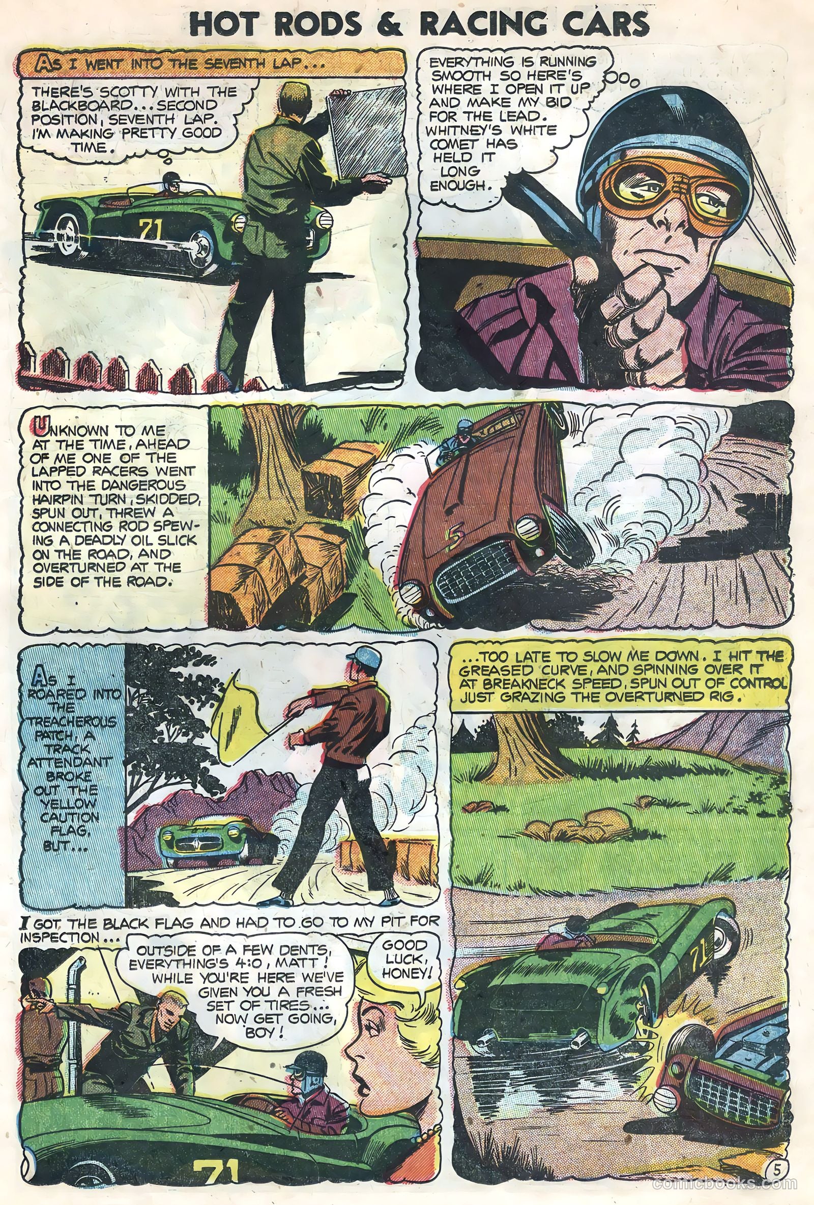 Hot Rods and Racing Cars #21 — page 19 of 36