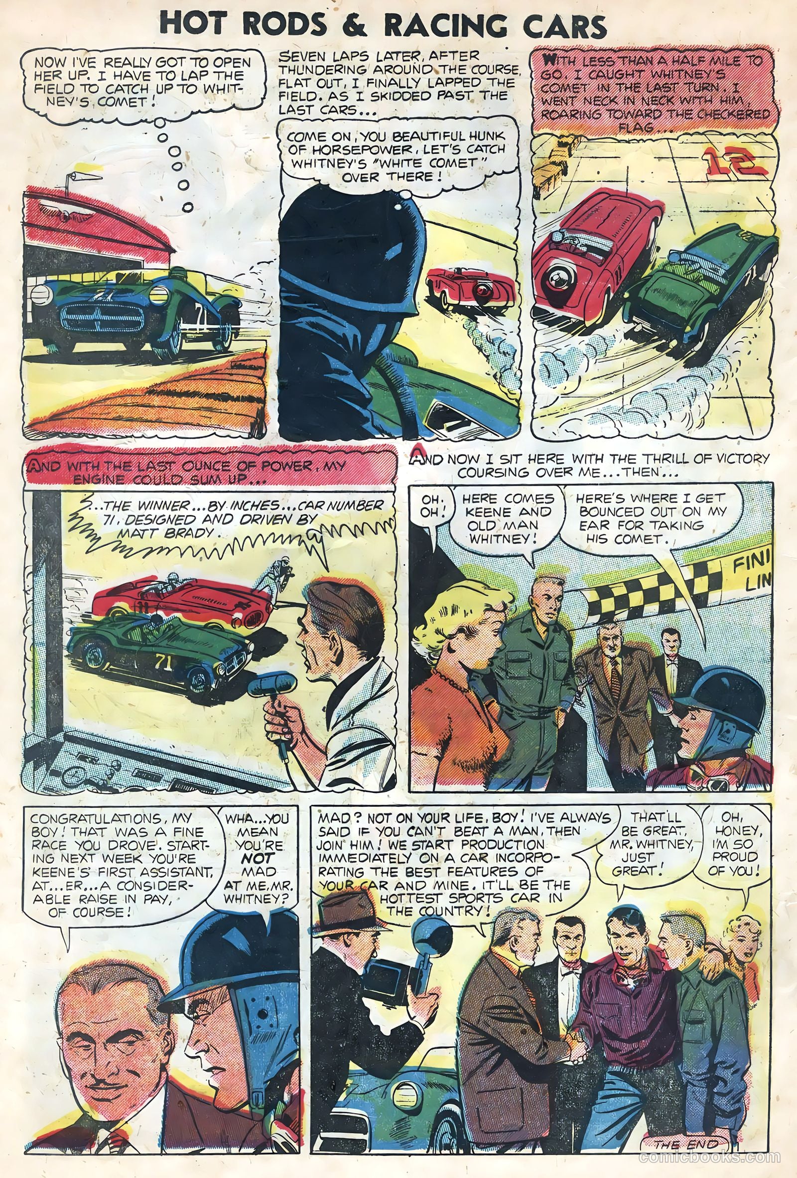 Hot Rods and Racing Cars #21 — page 20 of 36