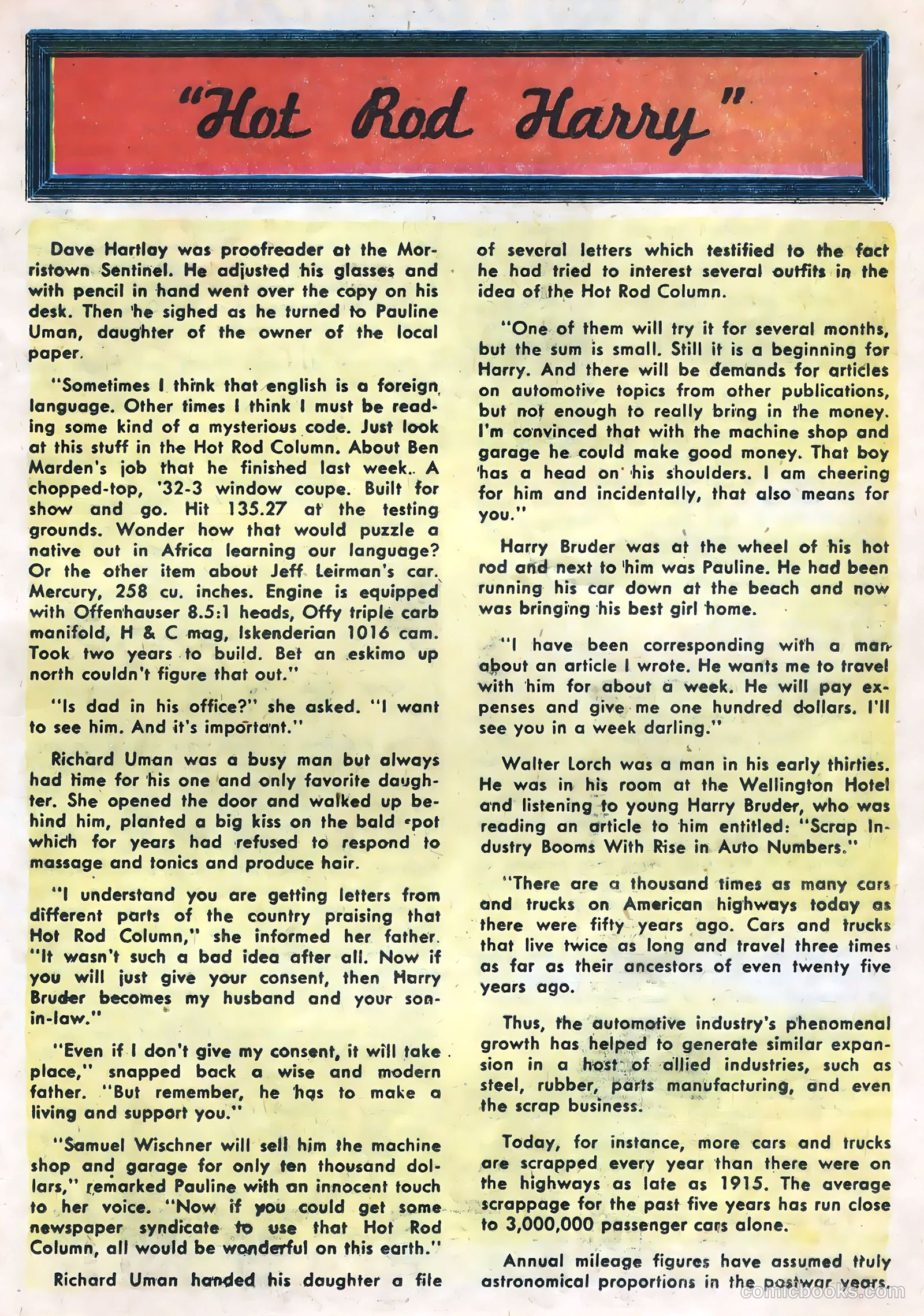 Hot Rods and Racing Cars #21 — page 21 of 36
