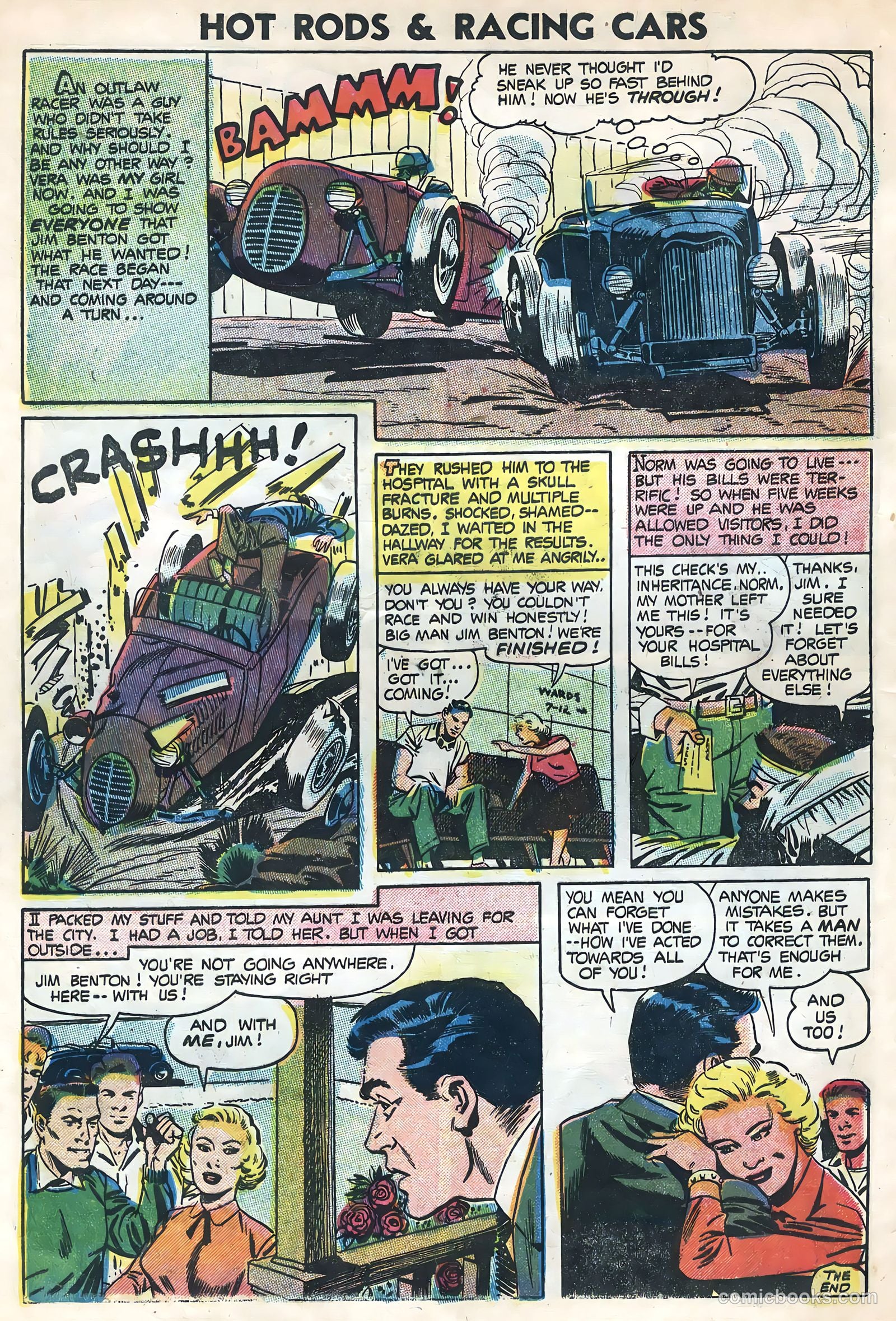 Hot Rods and Racing Cars #21 — page 28 of 36