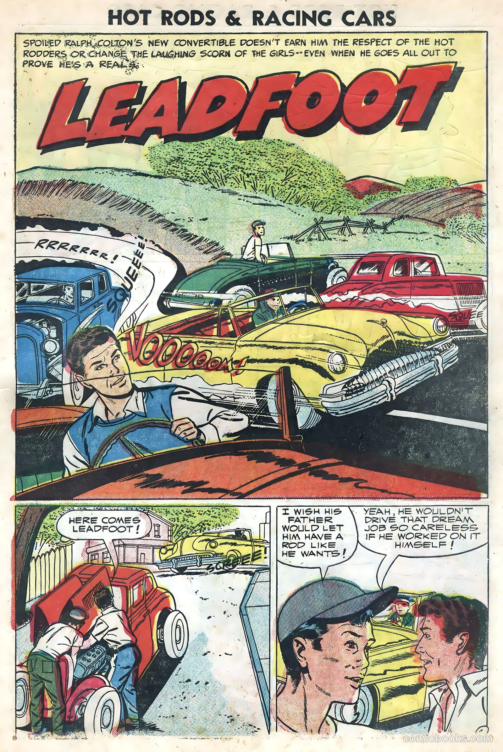 Hot Rods and Racing Cars #21 — page 29 of 36
