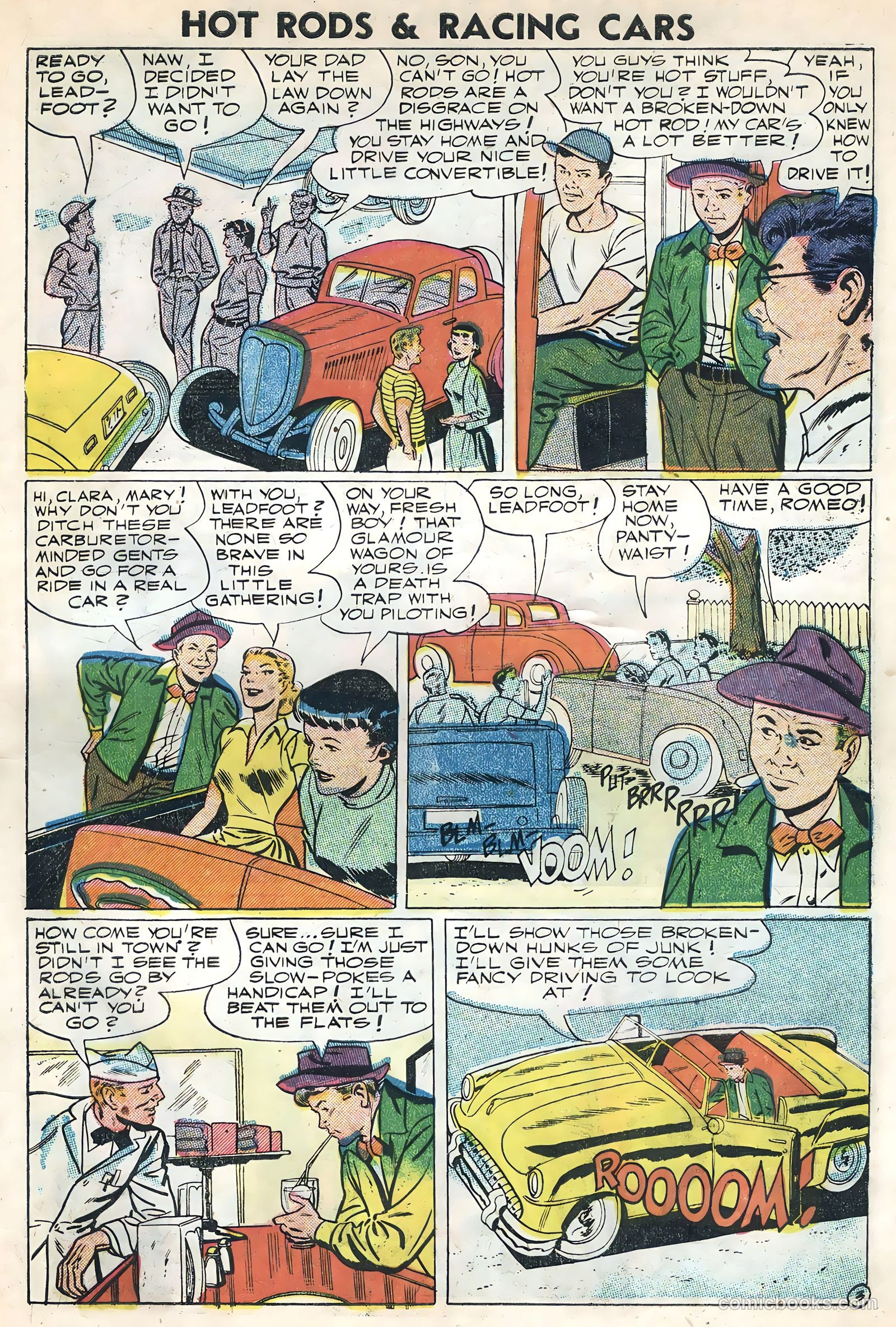 Hot Rods and Racing Cars #21 — page 31 of 36