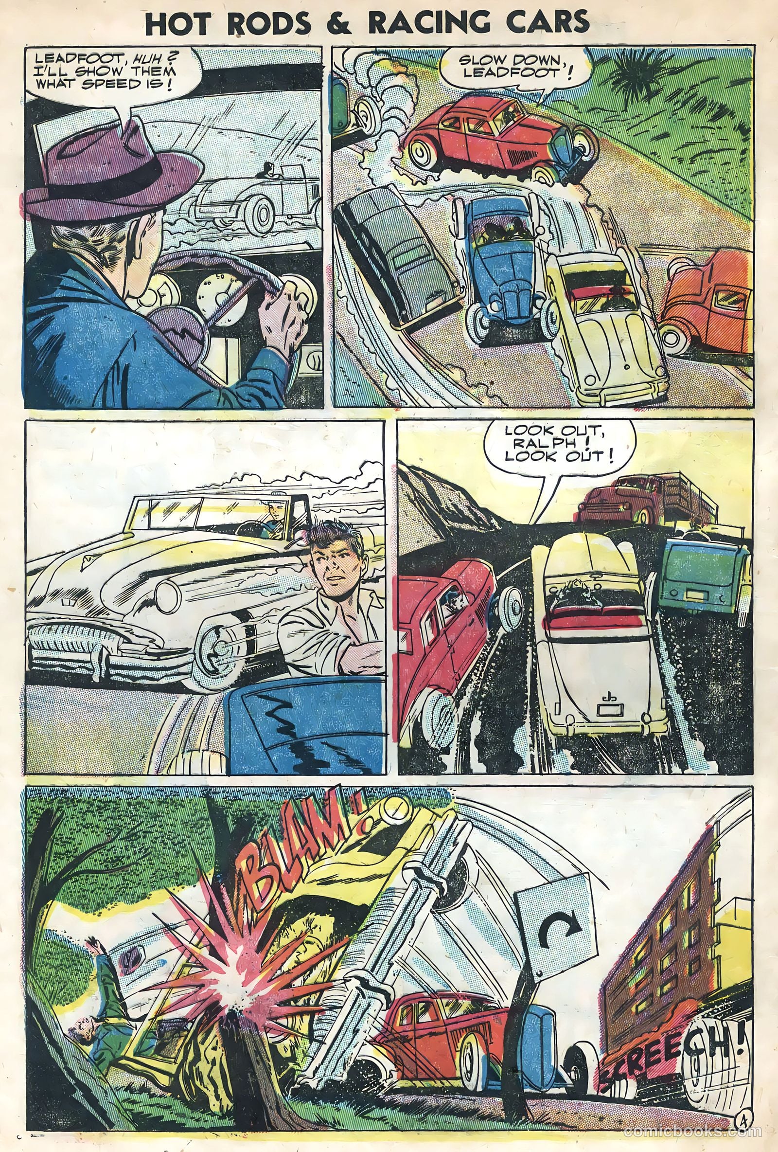 Hot Rods and Racing Cars #21 — page 32 of 36