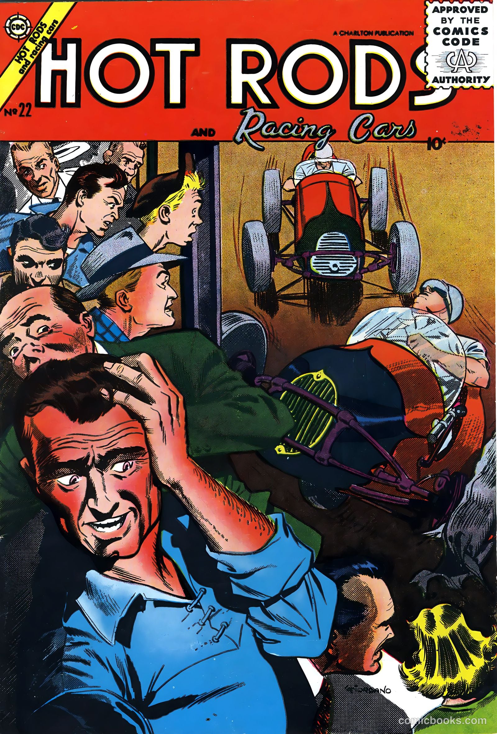 Hot Rods and Racing Cars #22 — page 1 of 36