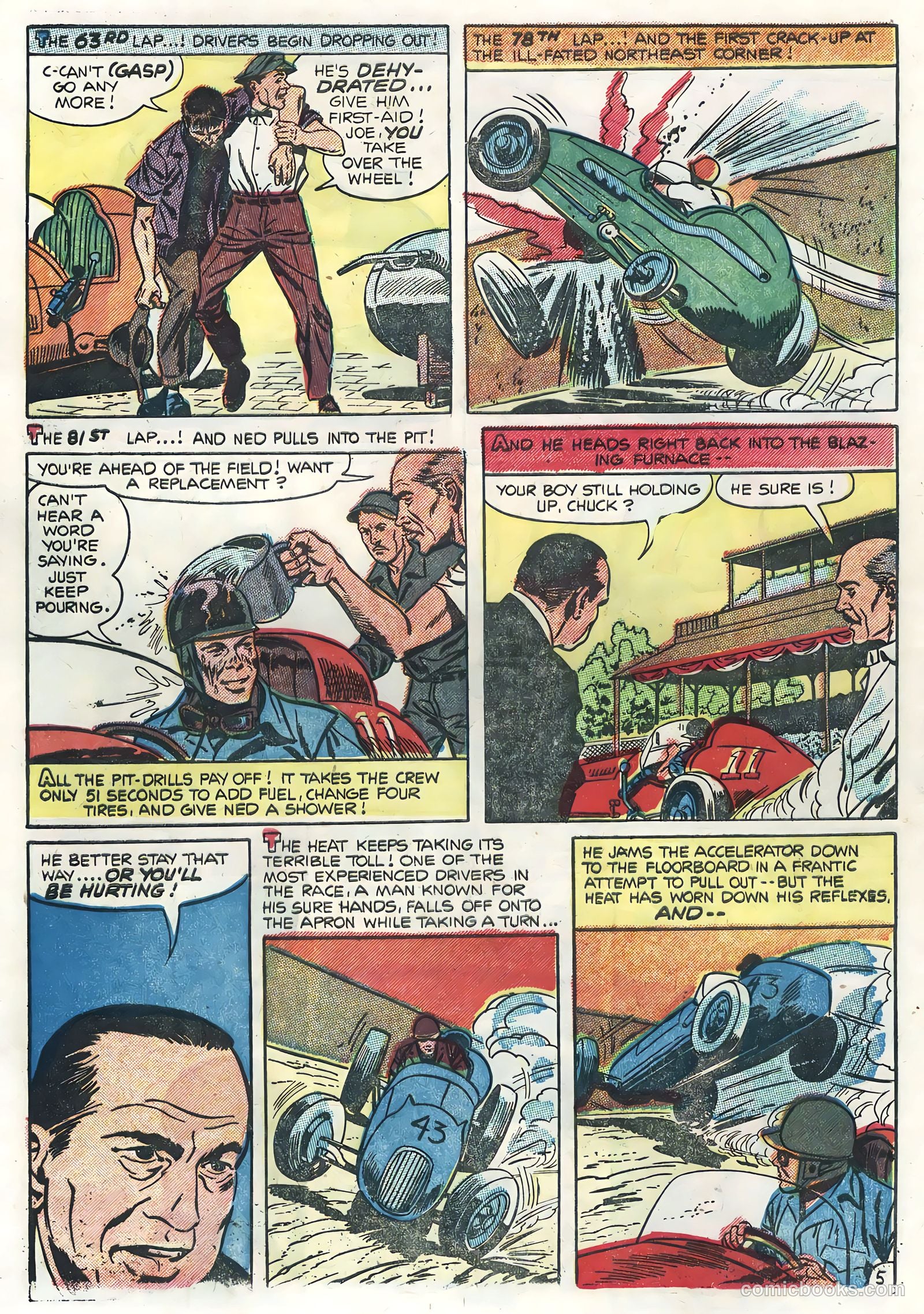 Hot Rods and Racing Cars #22 — page 8 of 36