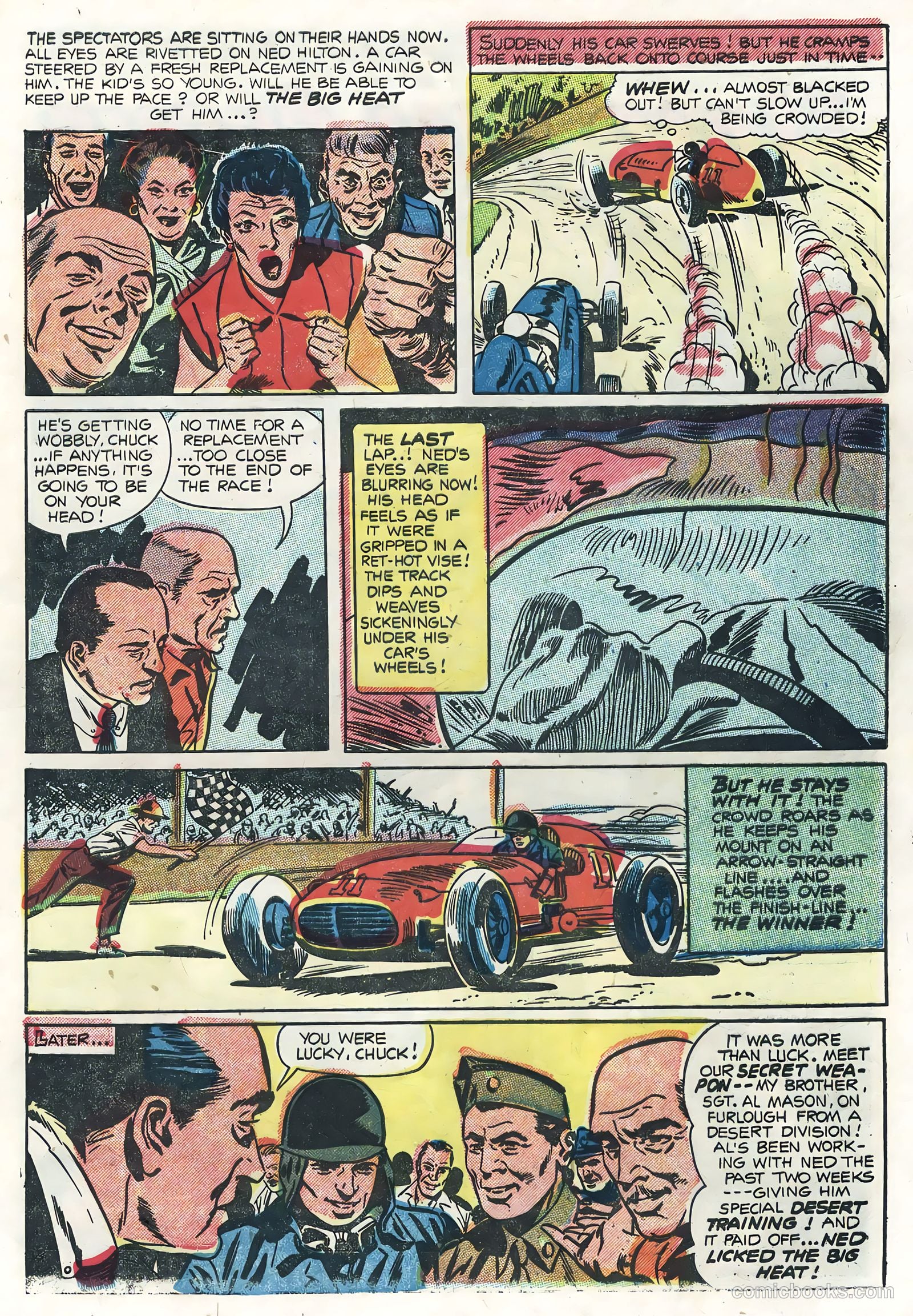 Hot Rods and Racing Cars #22 — page 9 of 36