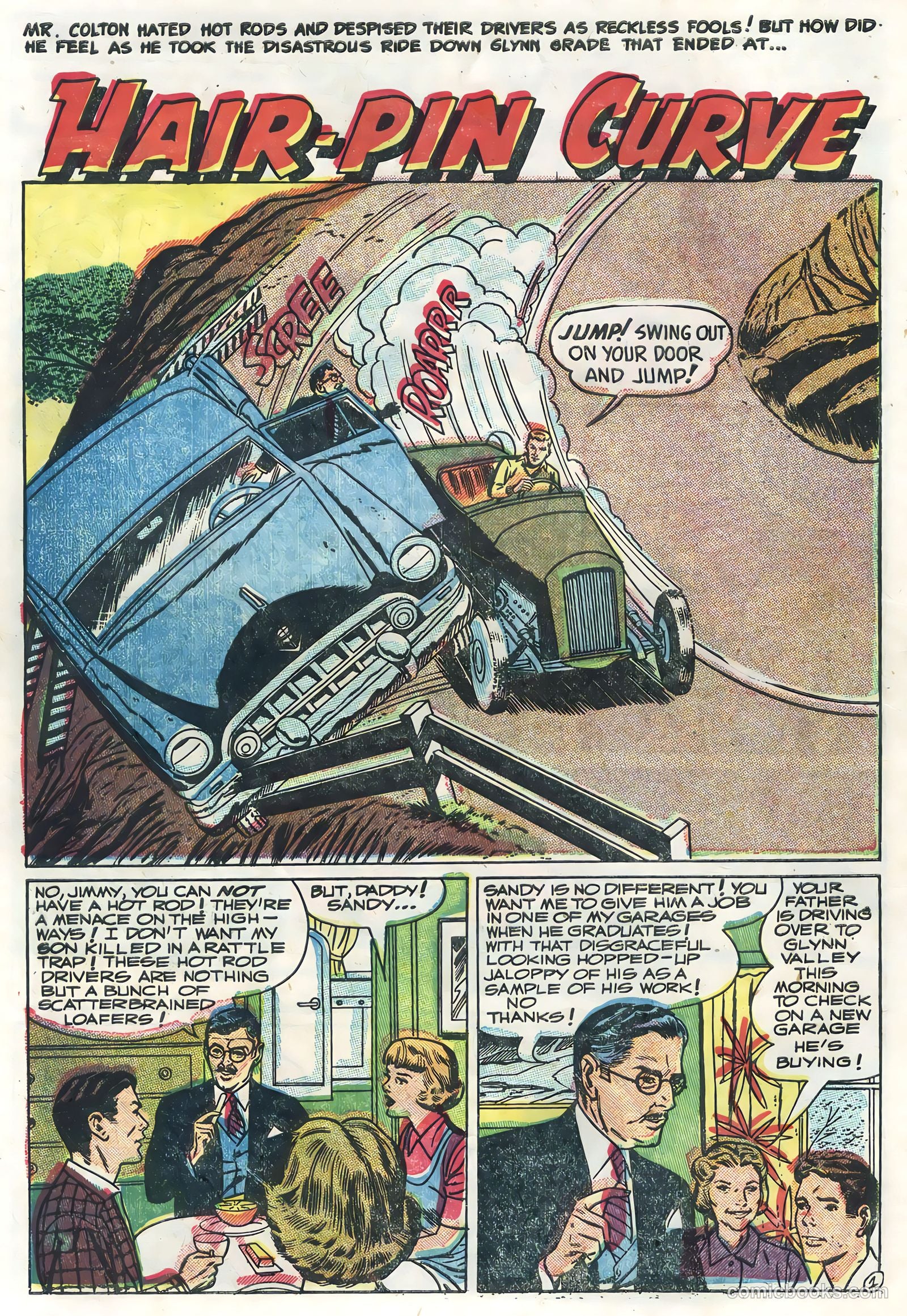 Hot Rods and Racing Cars #22 — page 10 of 36