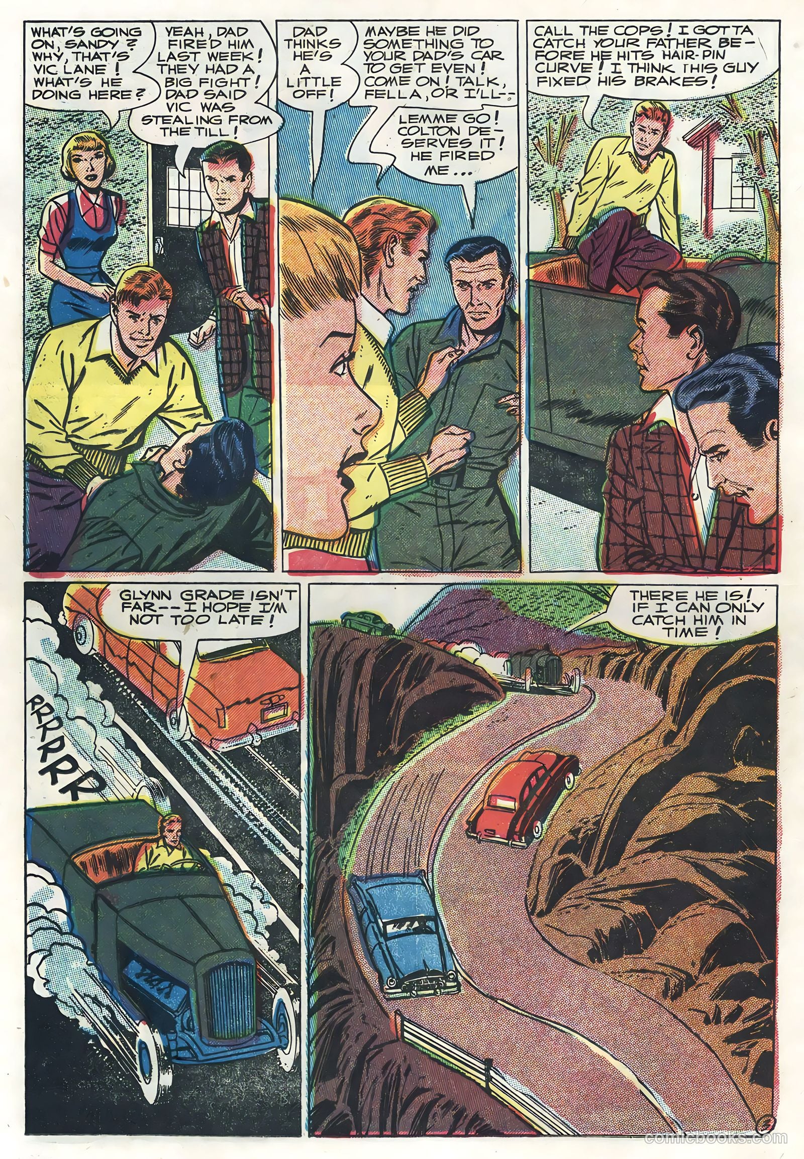 Hot Rods and Racing Cars #22 — page 12 of 36