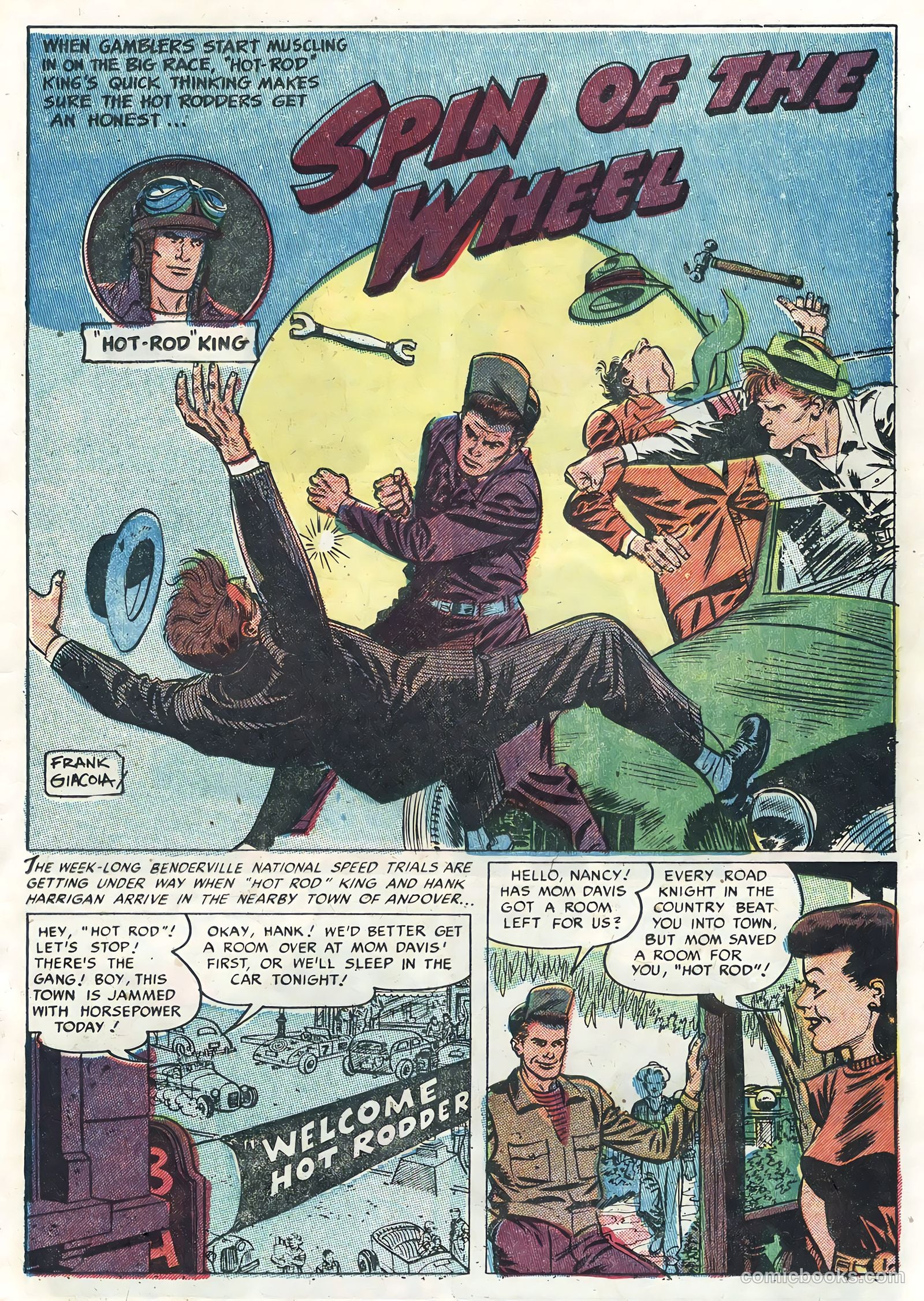 Hot Rods and Racing Cars #22 — page 17 of 36