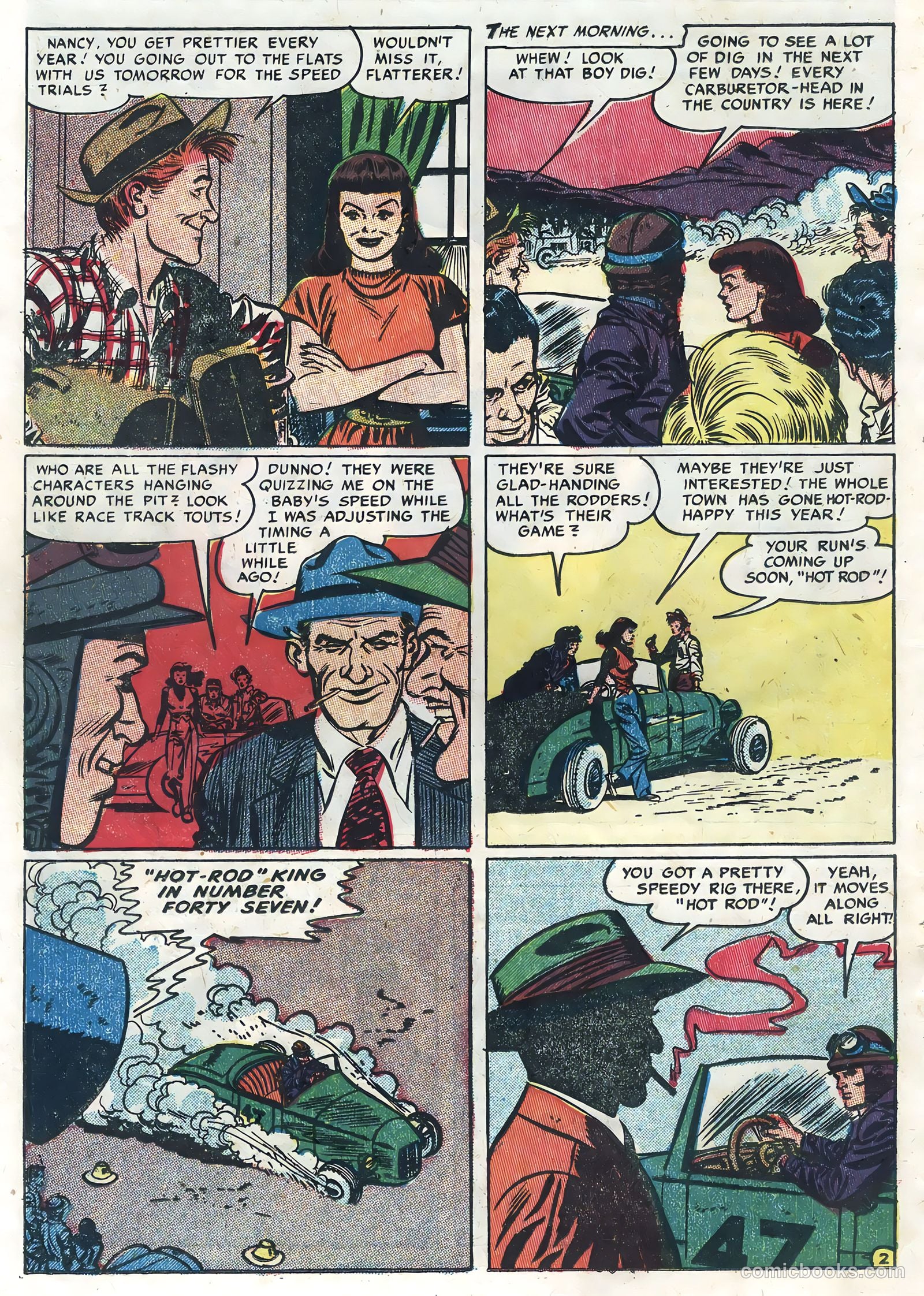 Hot Rods and Racing Cars #22 — page 18 of 36