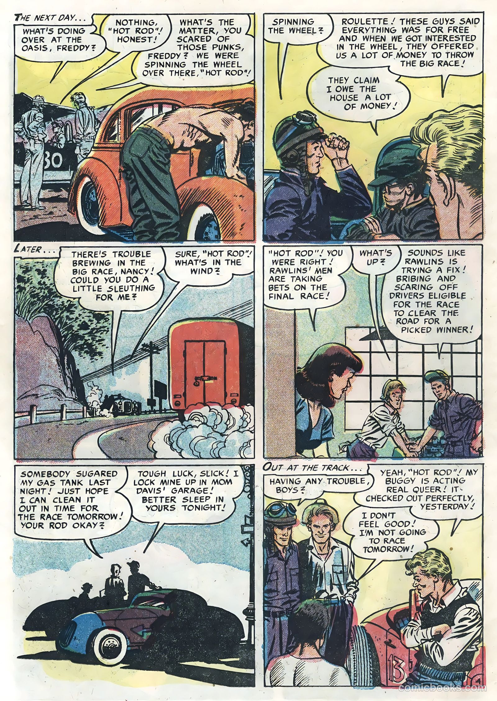 Hot Rods and Racing Cars #22 — page 20 of 36