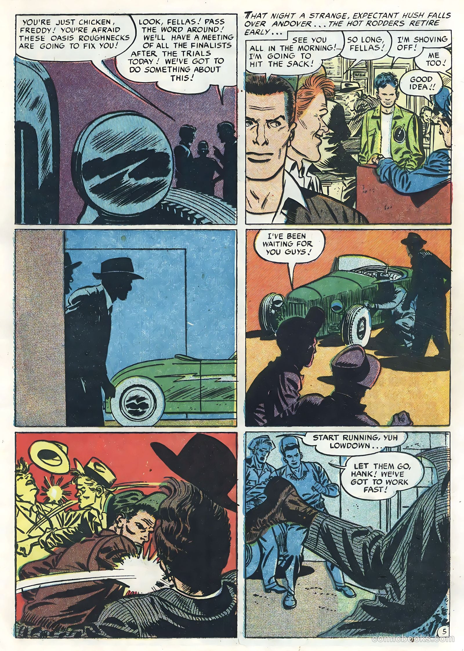 Hot Rods and Racing Cars #22 — page 21 of 36