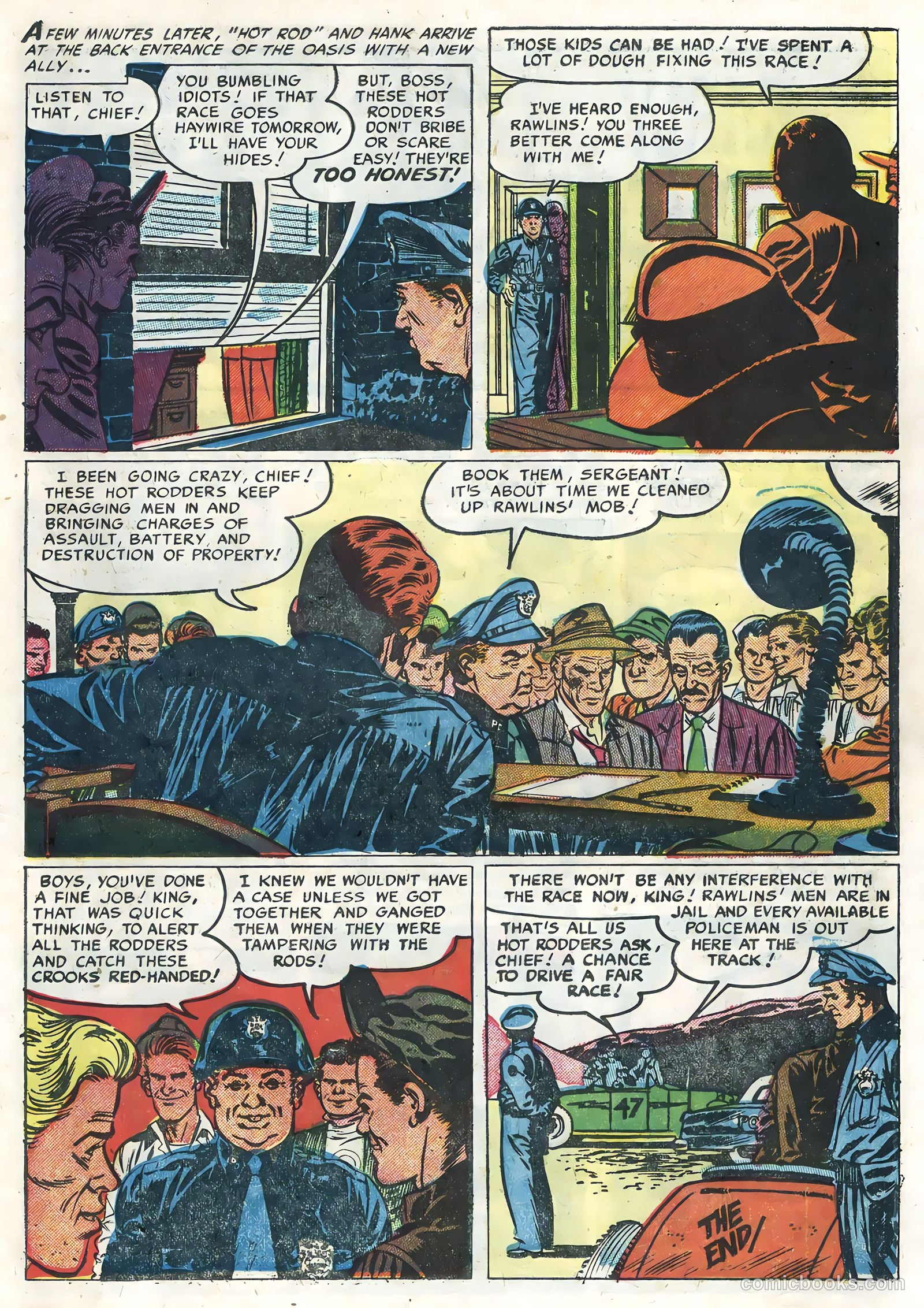 Hot Rods and Racing Cars #22 — page 23 of 36