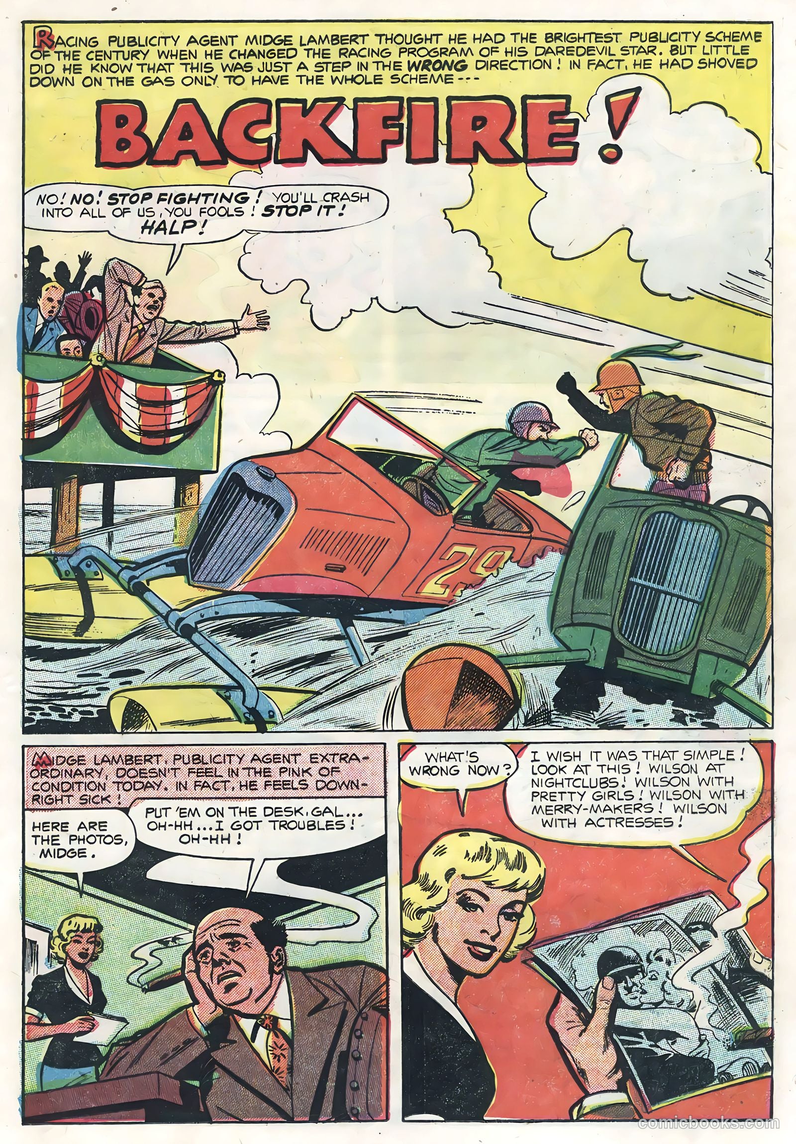 Hot Rods and Racing Cars #22 — page 25 of 36
