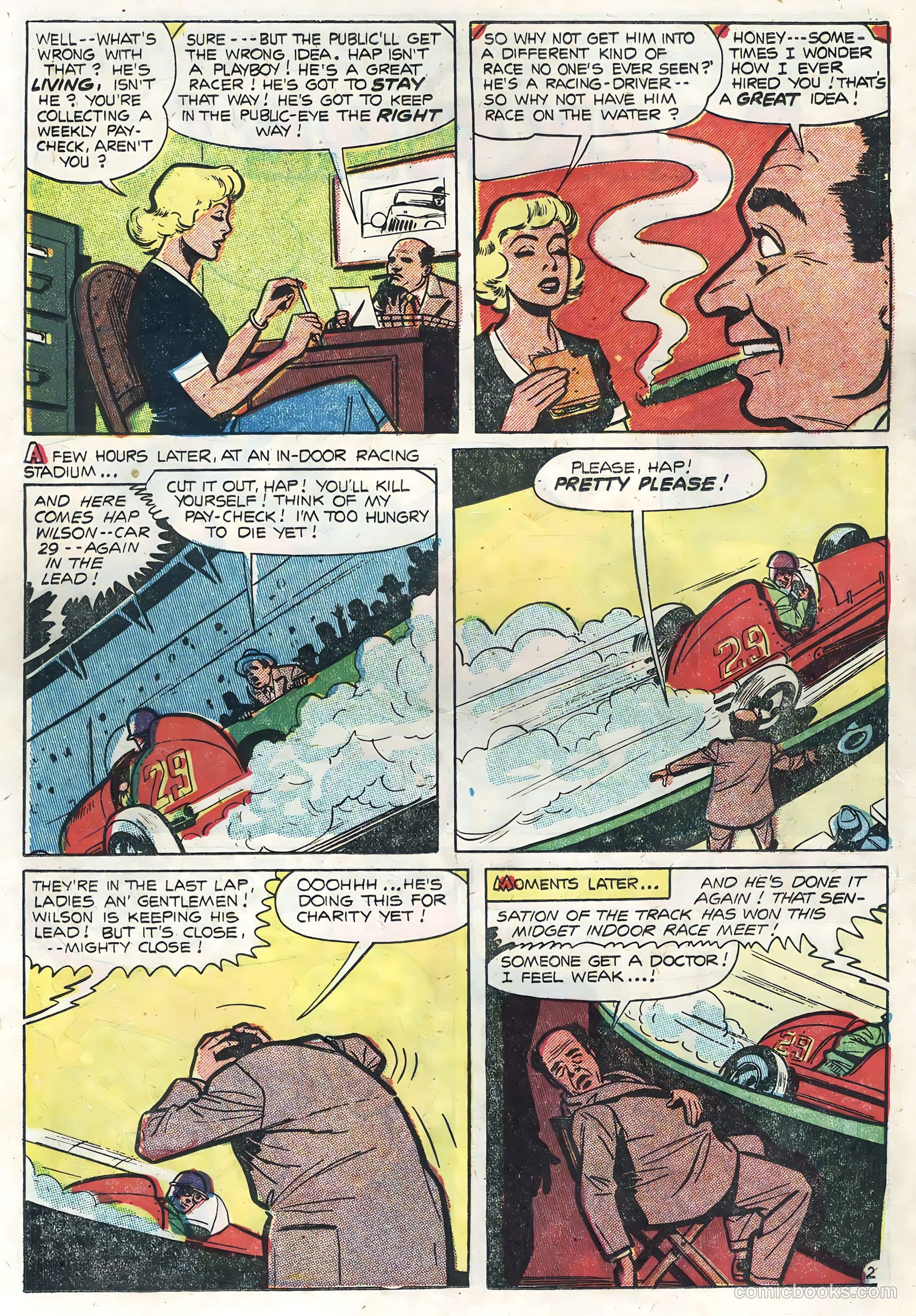 Hot Rods and Racing Cars #22 — page 26 of 36