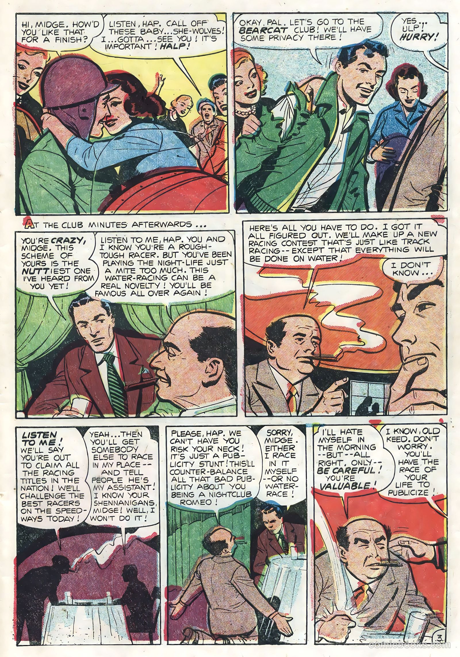 Hot Rods and Racing Cars #22 — page 27 of 36