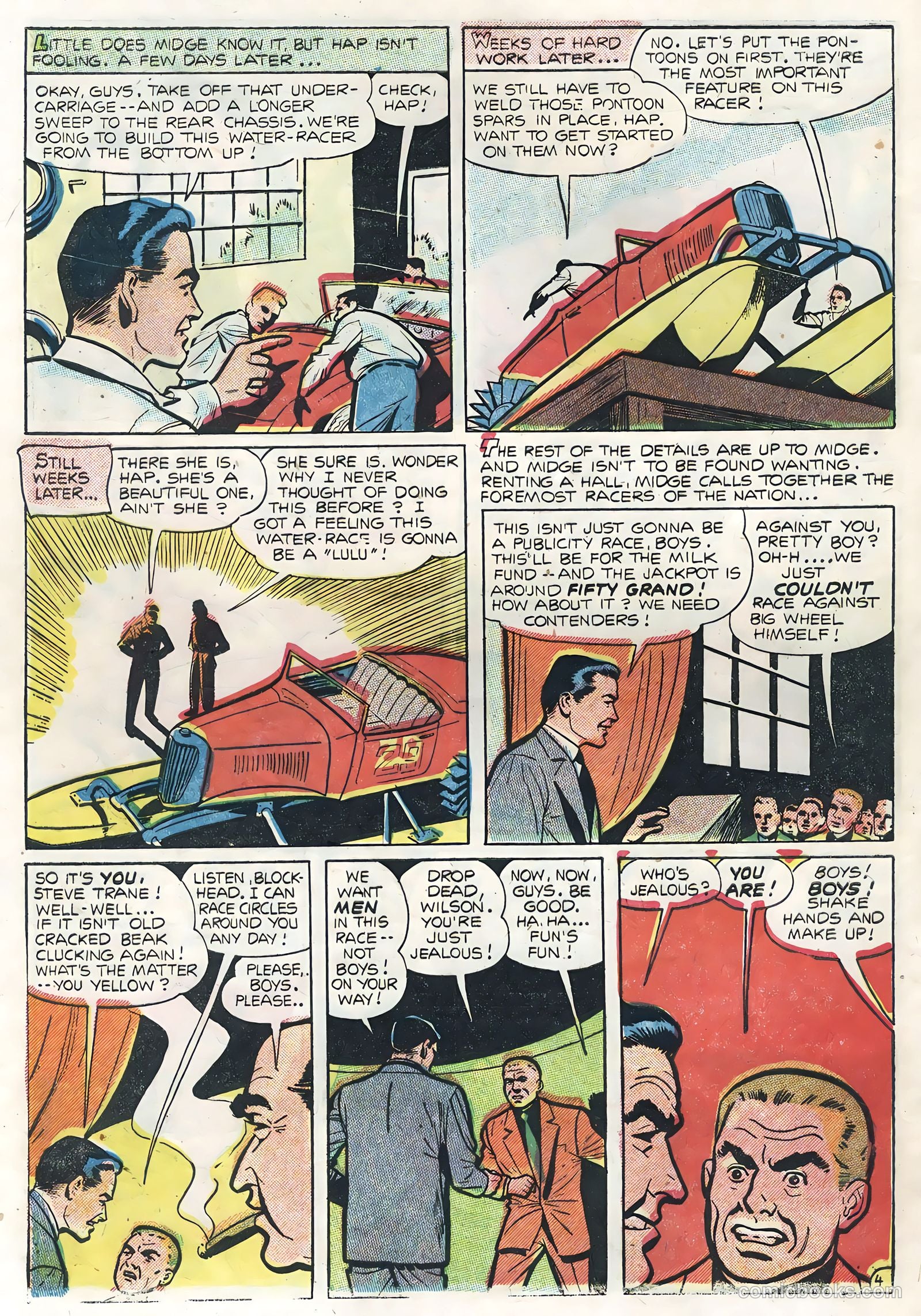 Hot Rods and Racing Cars #22 — page 28 of 36