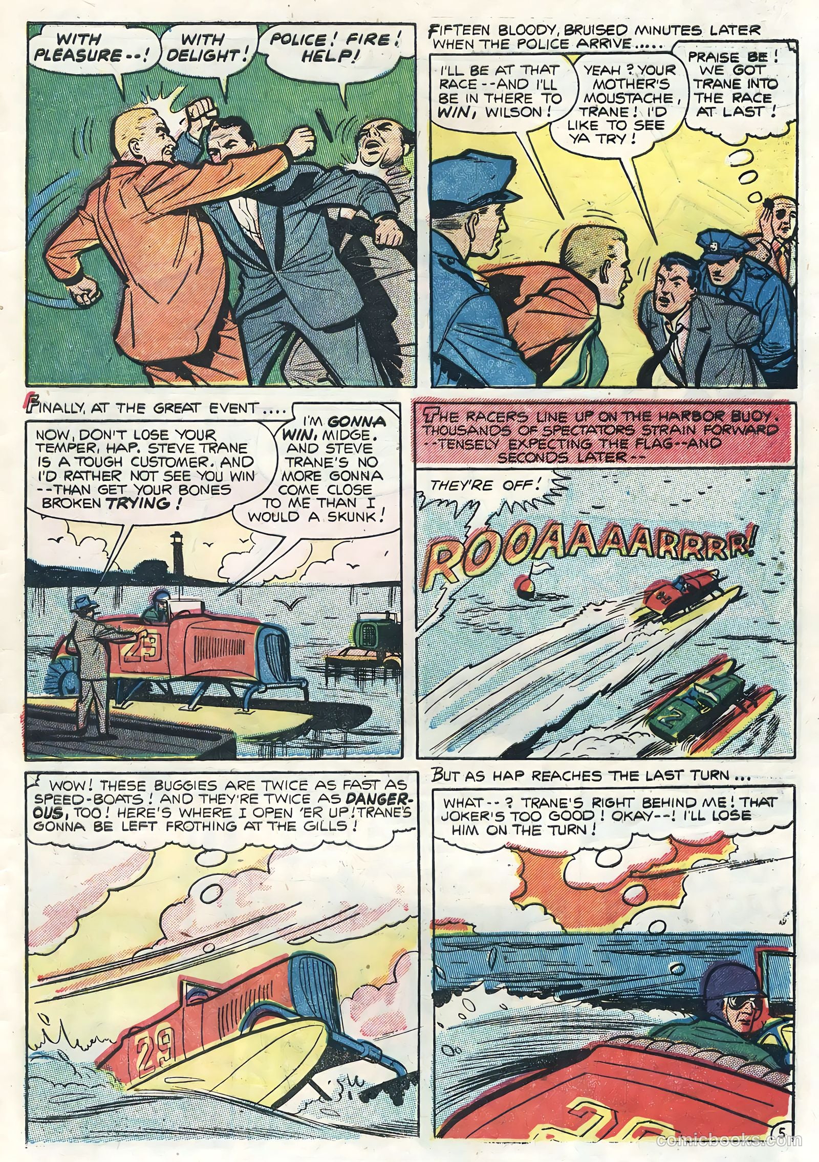 Hot Rods and Racing Cars #22 — page 29 of 36