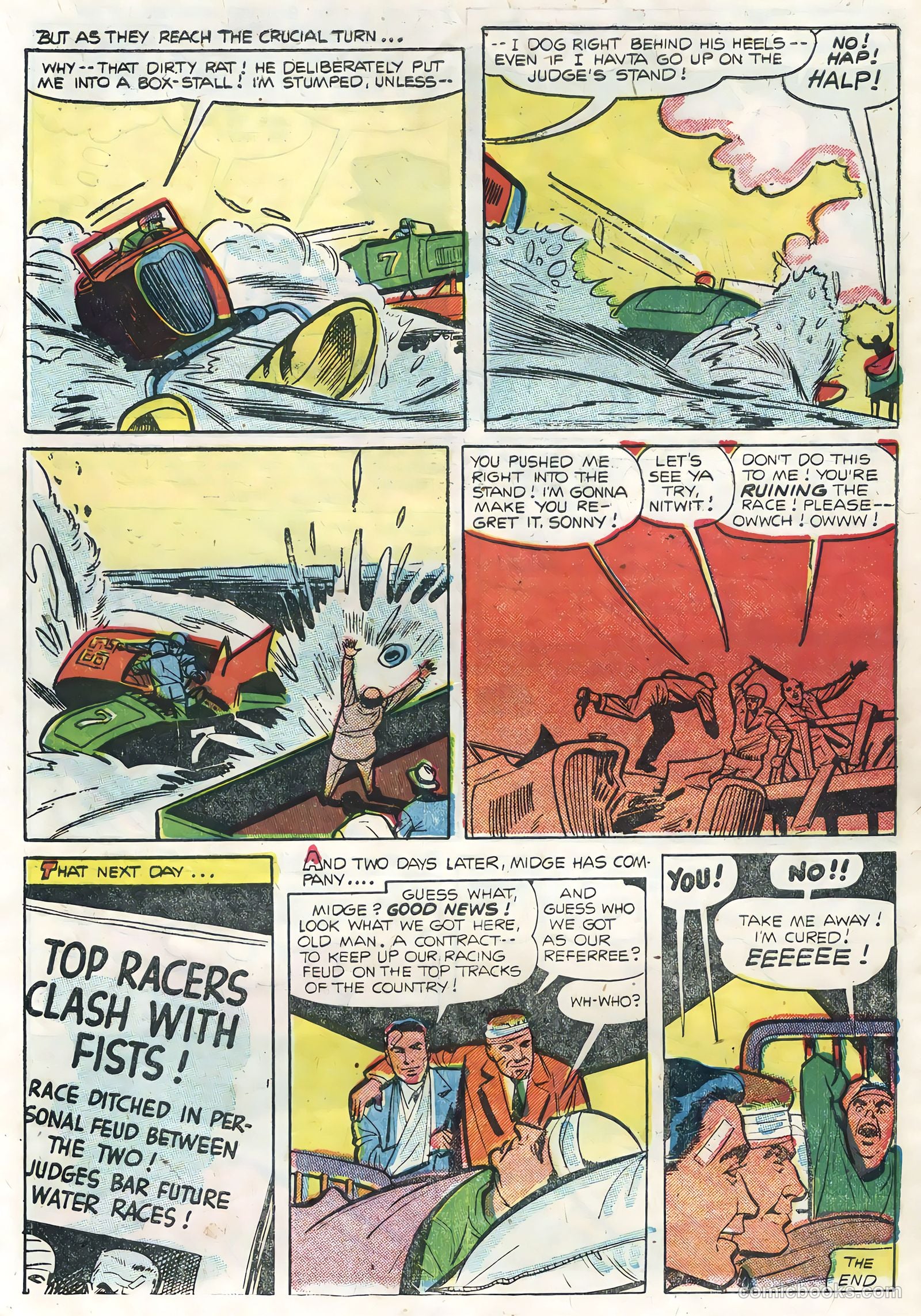 Hot Rods and Racing Cars #22 — page 30 of 36