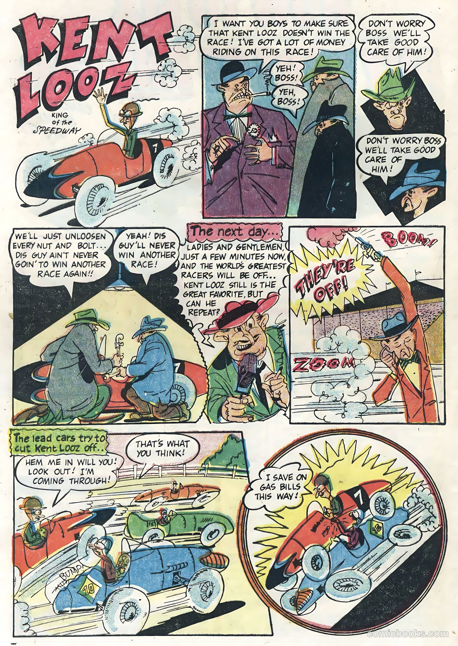 Hot Rods and Racing Cars #22 — page 32 of 36
