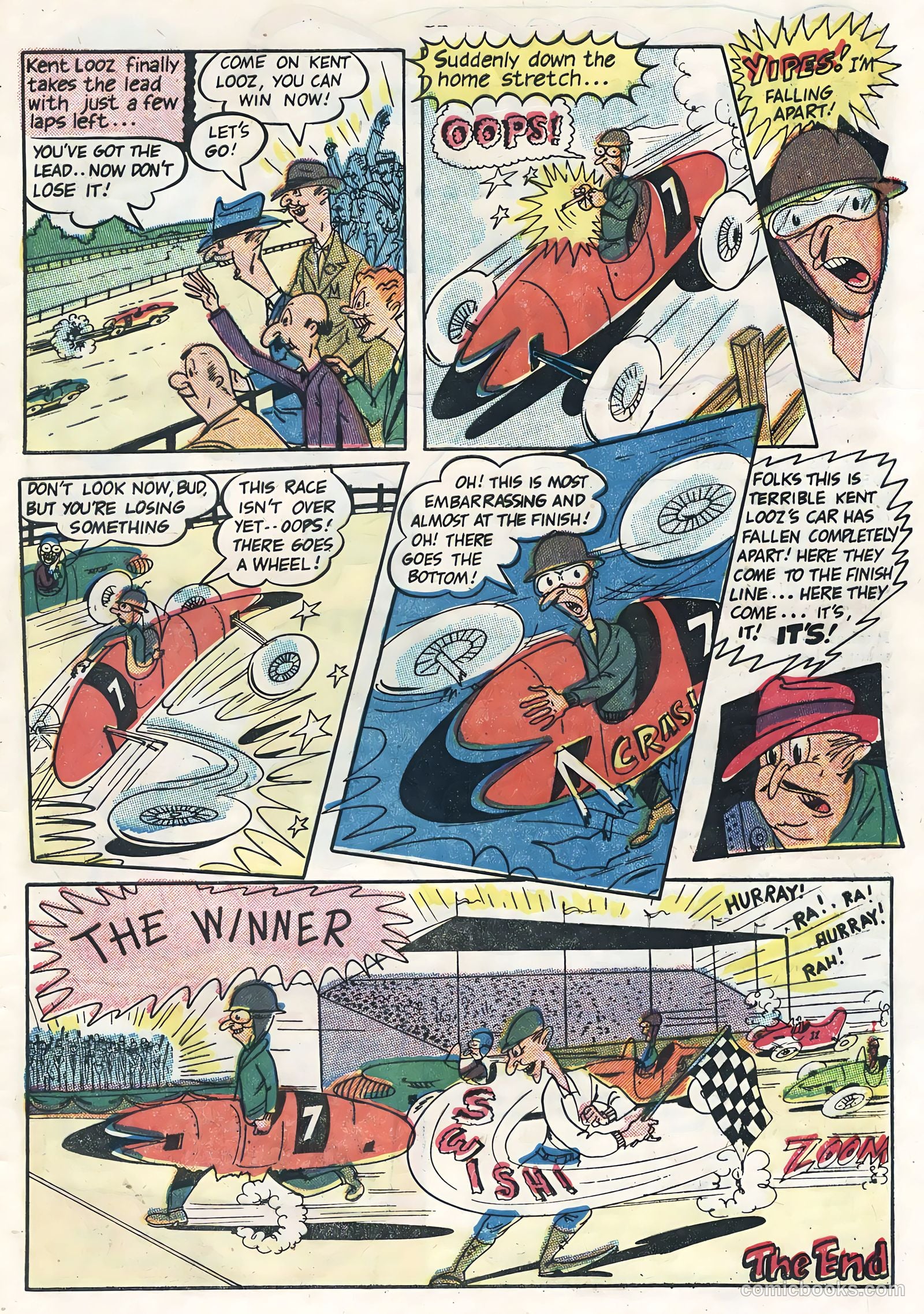 Hot Rods and Racing Cars #22 — page 33 of 36
