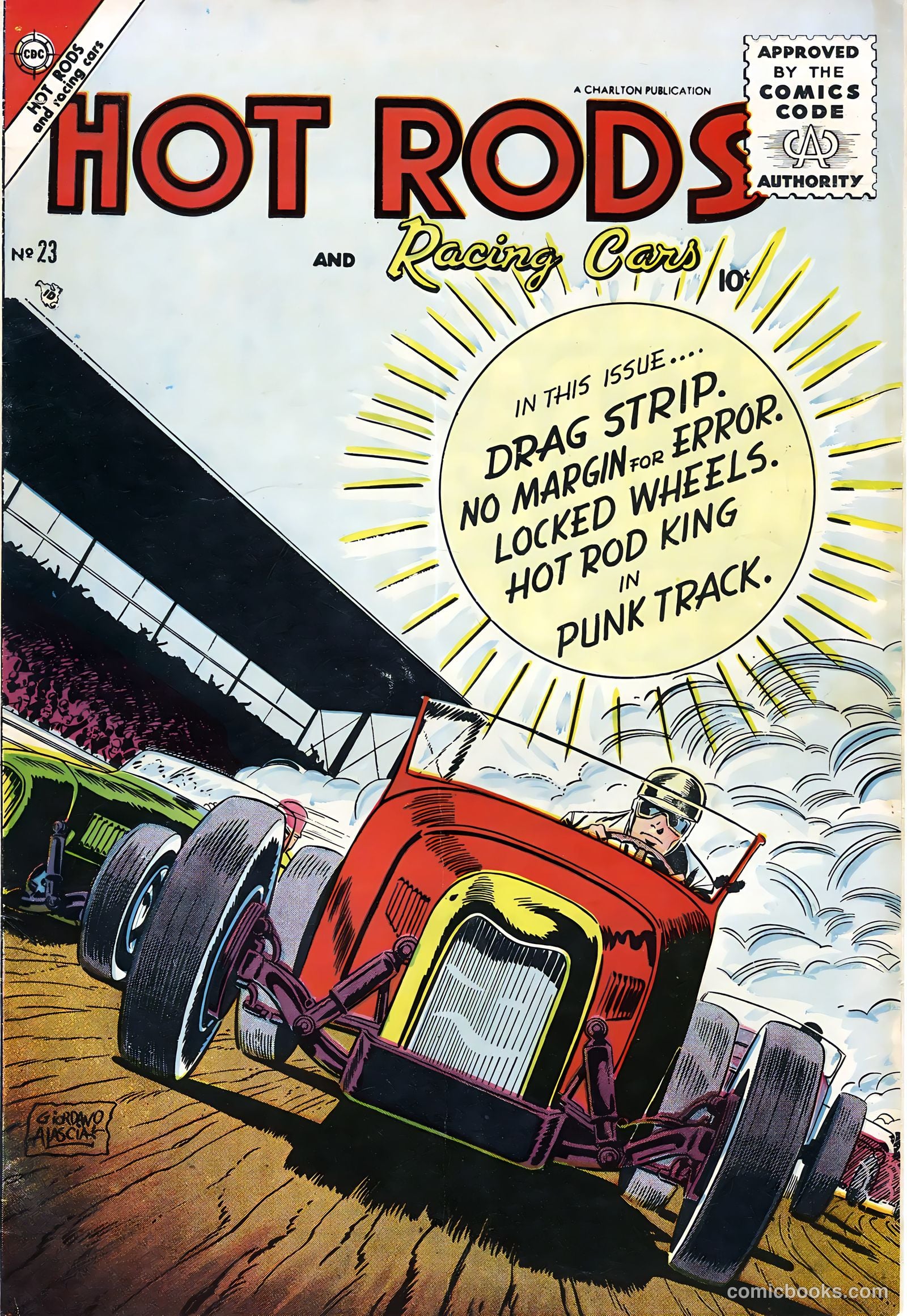 Hot Rods and Racing Cars #23 — page 1 of 36
