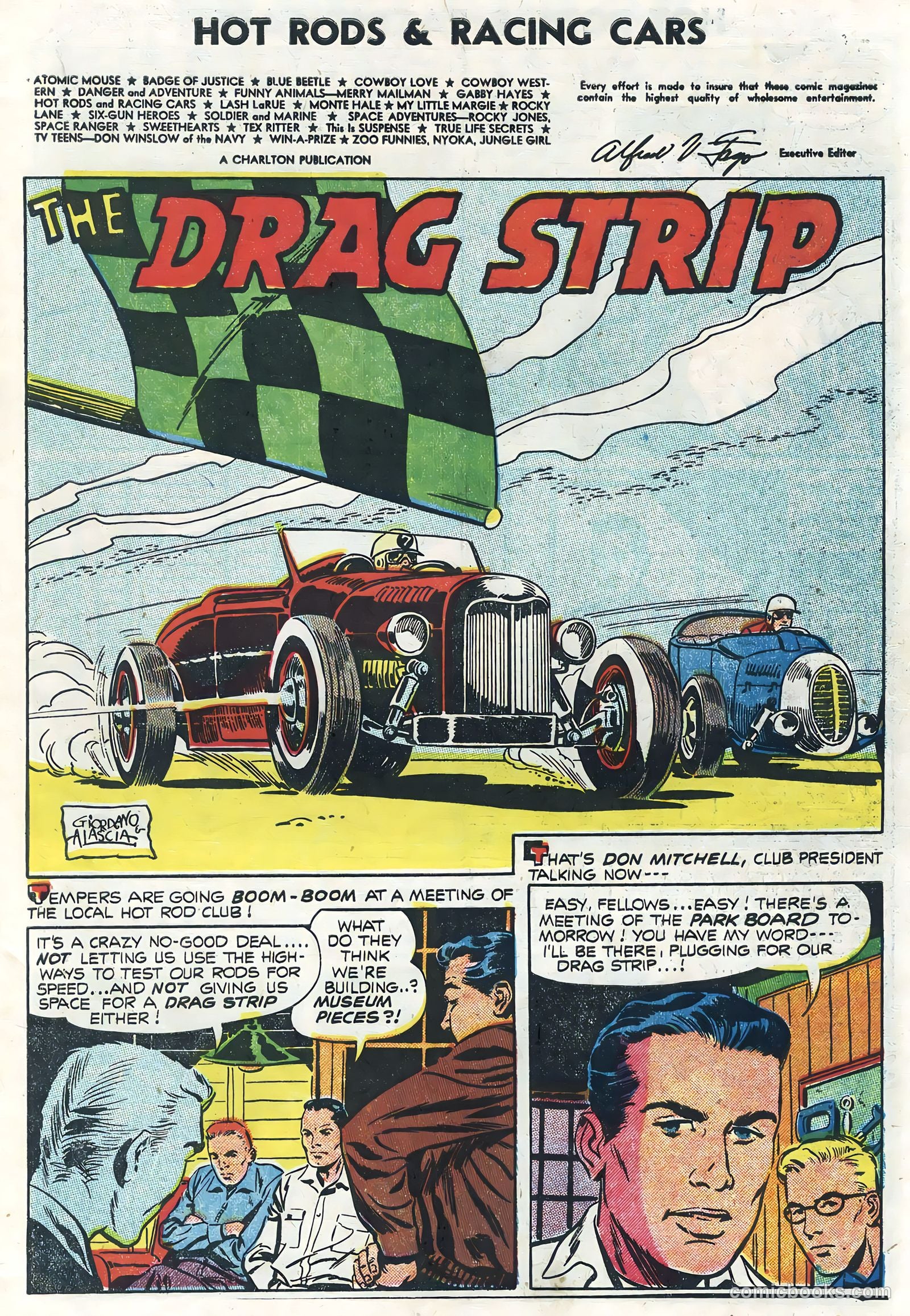 Hot Rods and Racing Cars #23 — page 3 of 36