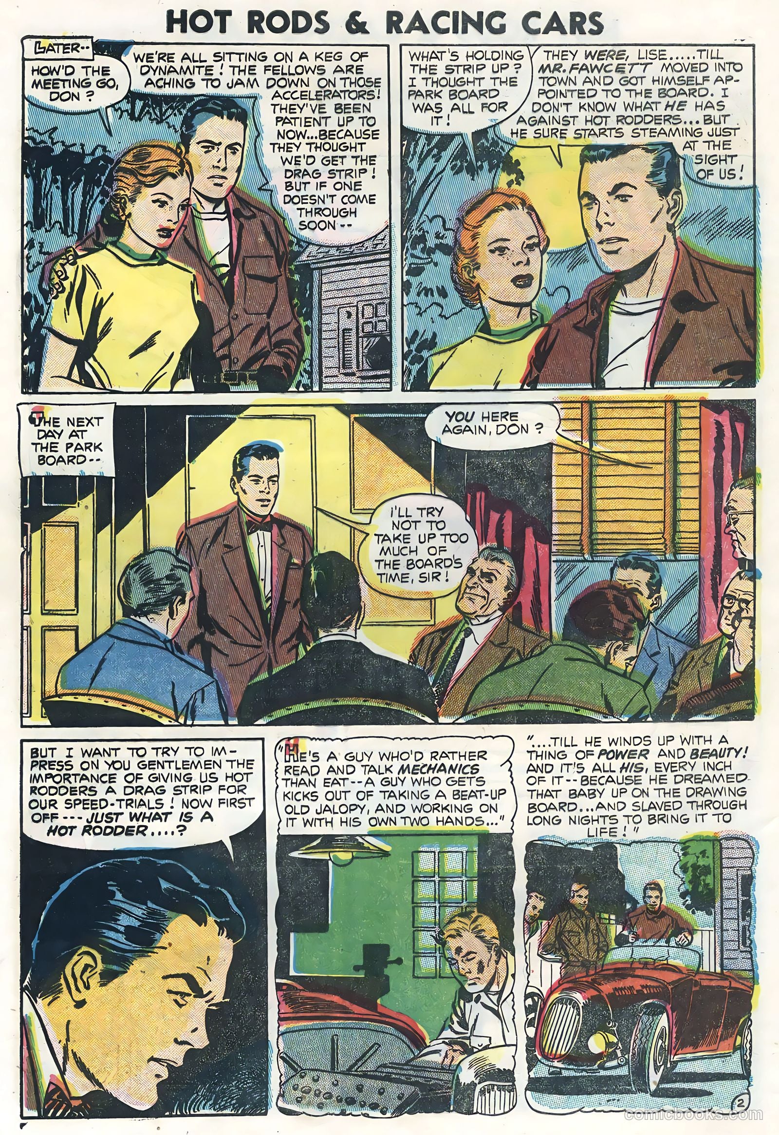 Hot Rods and Racing Cars #23 — page 4 of 36