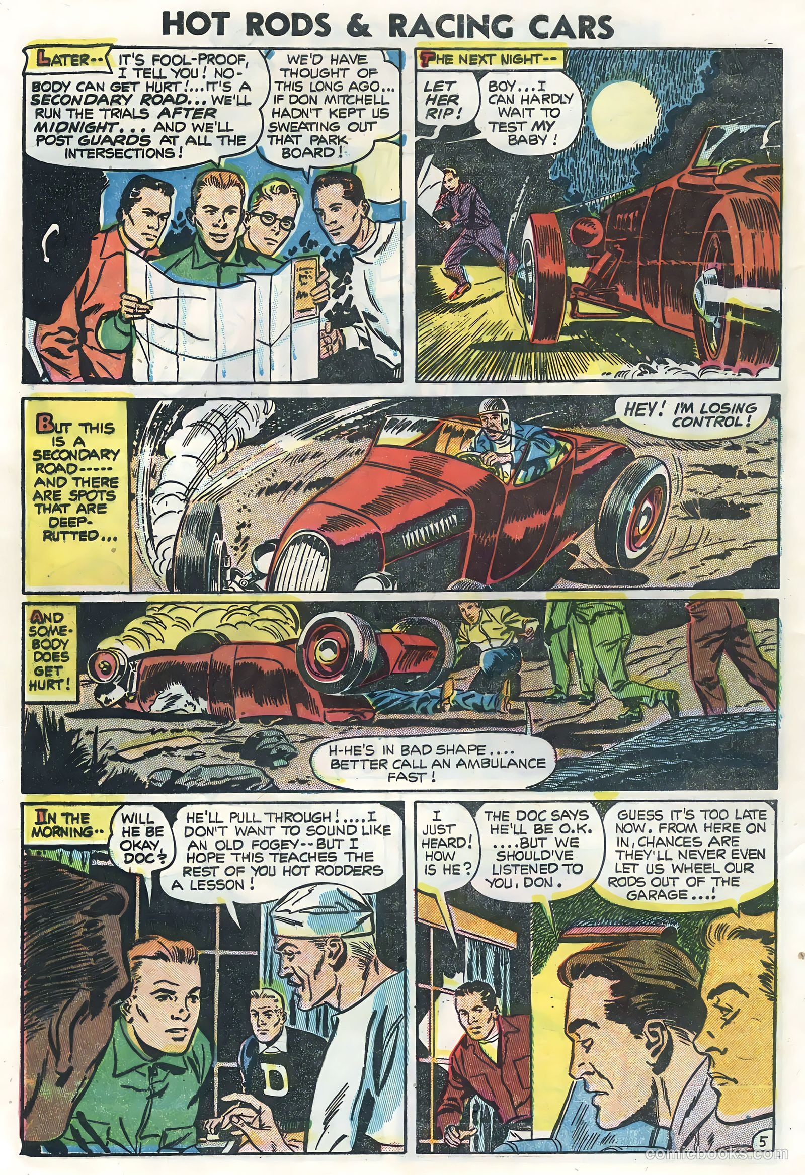 Hot Rods and Racing Cars #23 — page 8 of 36