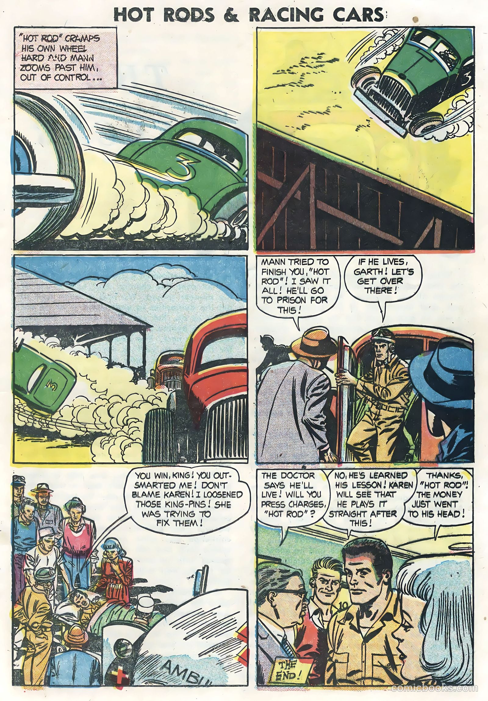 Hot Rods and Racing Cars #23 — page 17 of 36