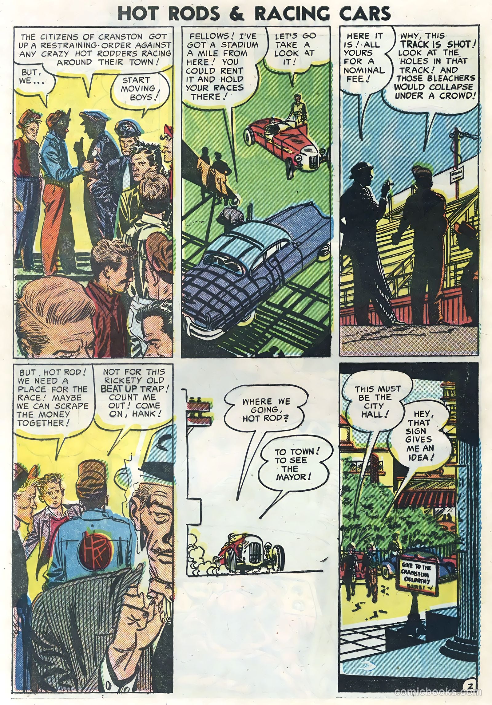 Hot Rods and Racing Cars #23 — page 28 of 36