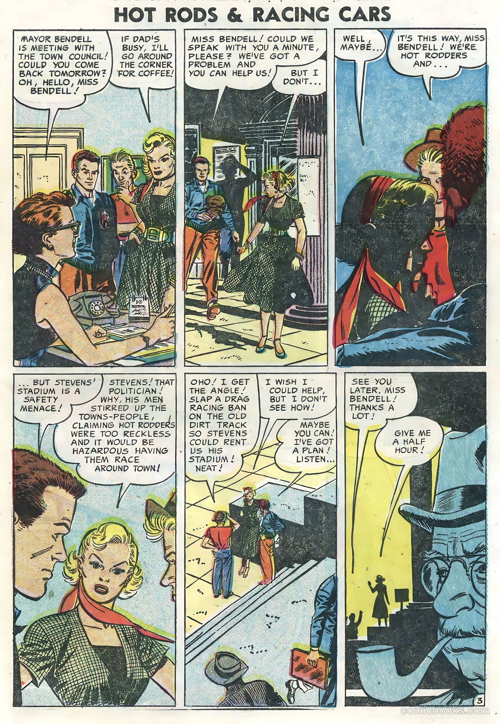 Hot Rods and Racing Cars #23 — page 29 of 36