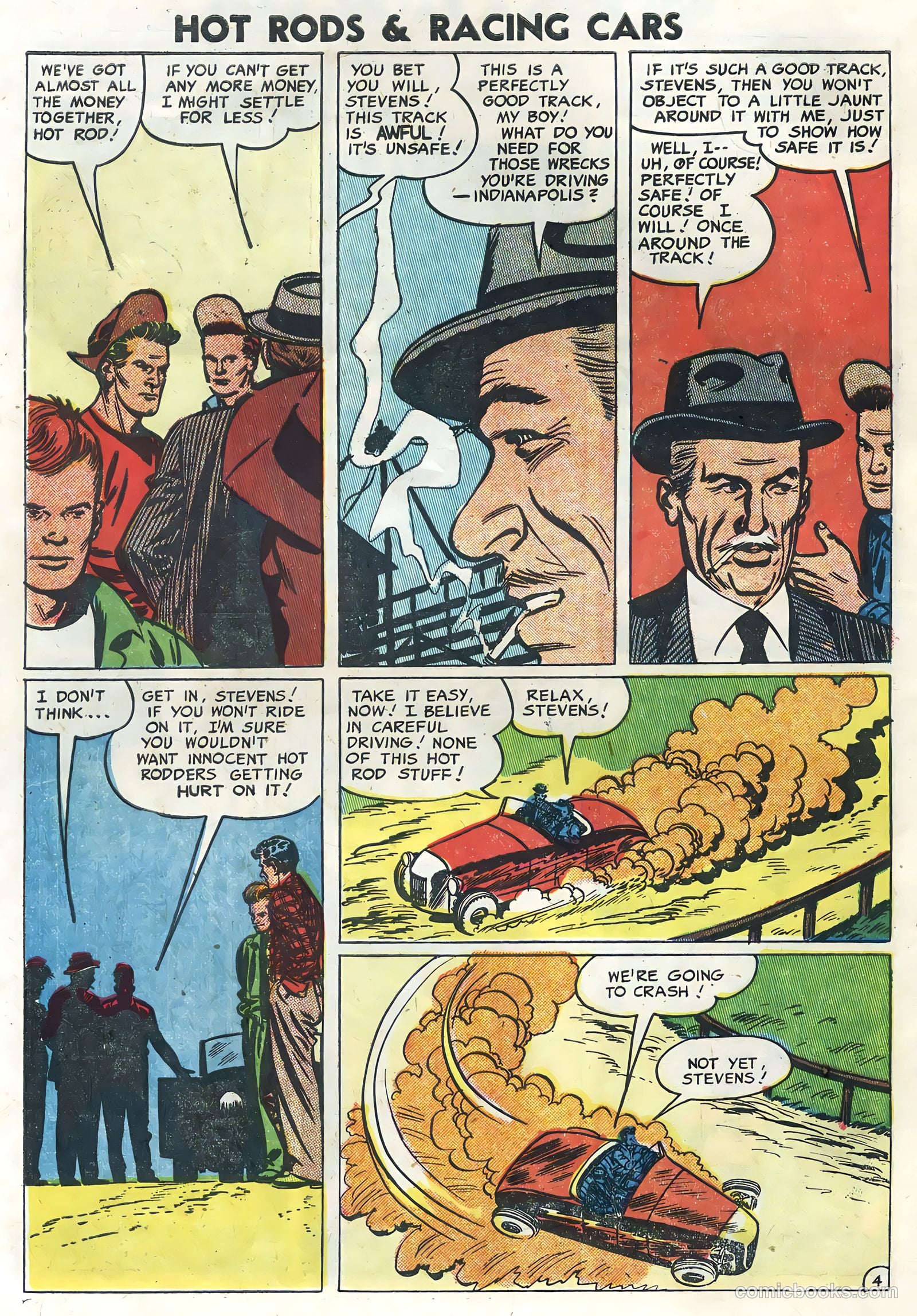 Hot Rods and Racing Cars #23 — page 30 of 36