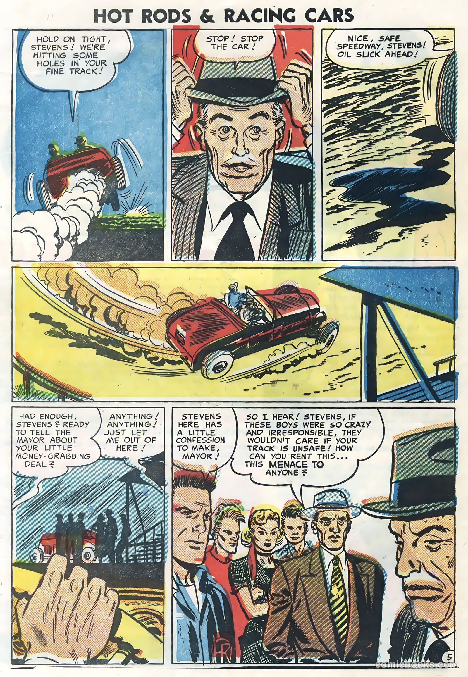 Hot Rods and Racing Cars #23 — page 32 of 36