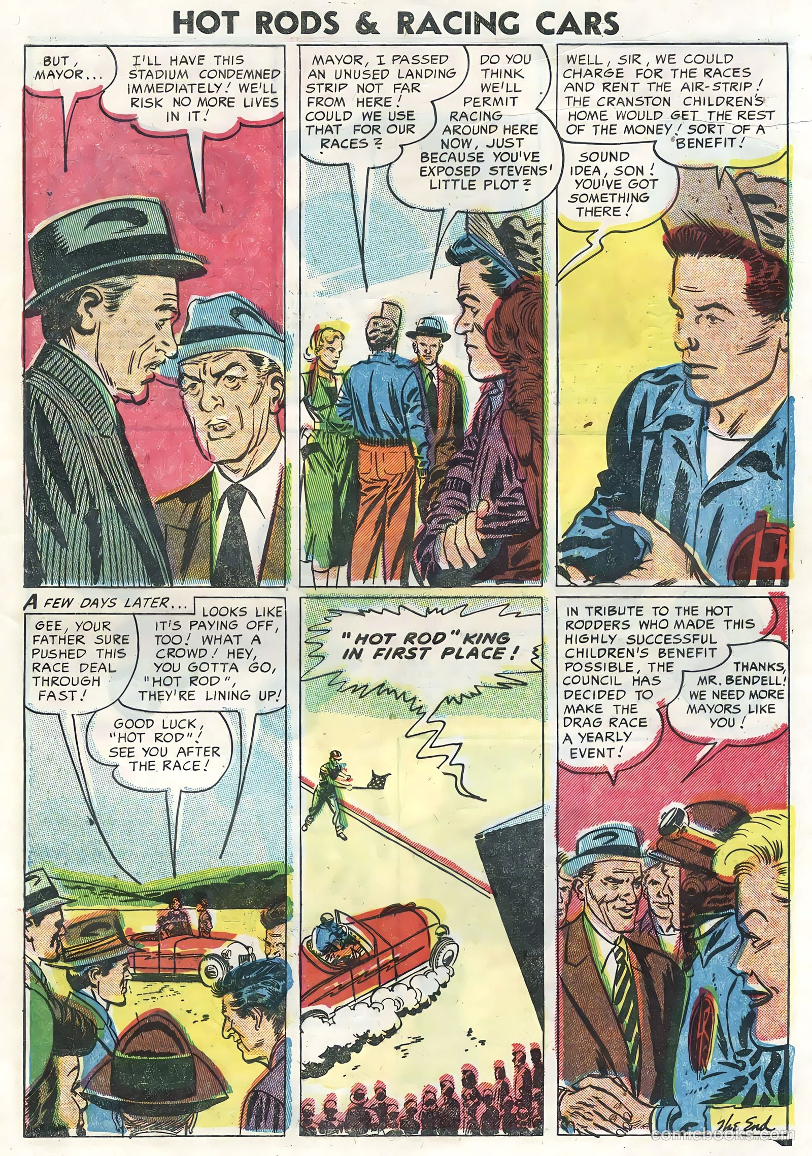 Hot Rods and Racing Cars #23 — page 33 of 36